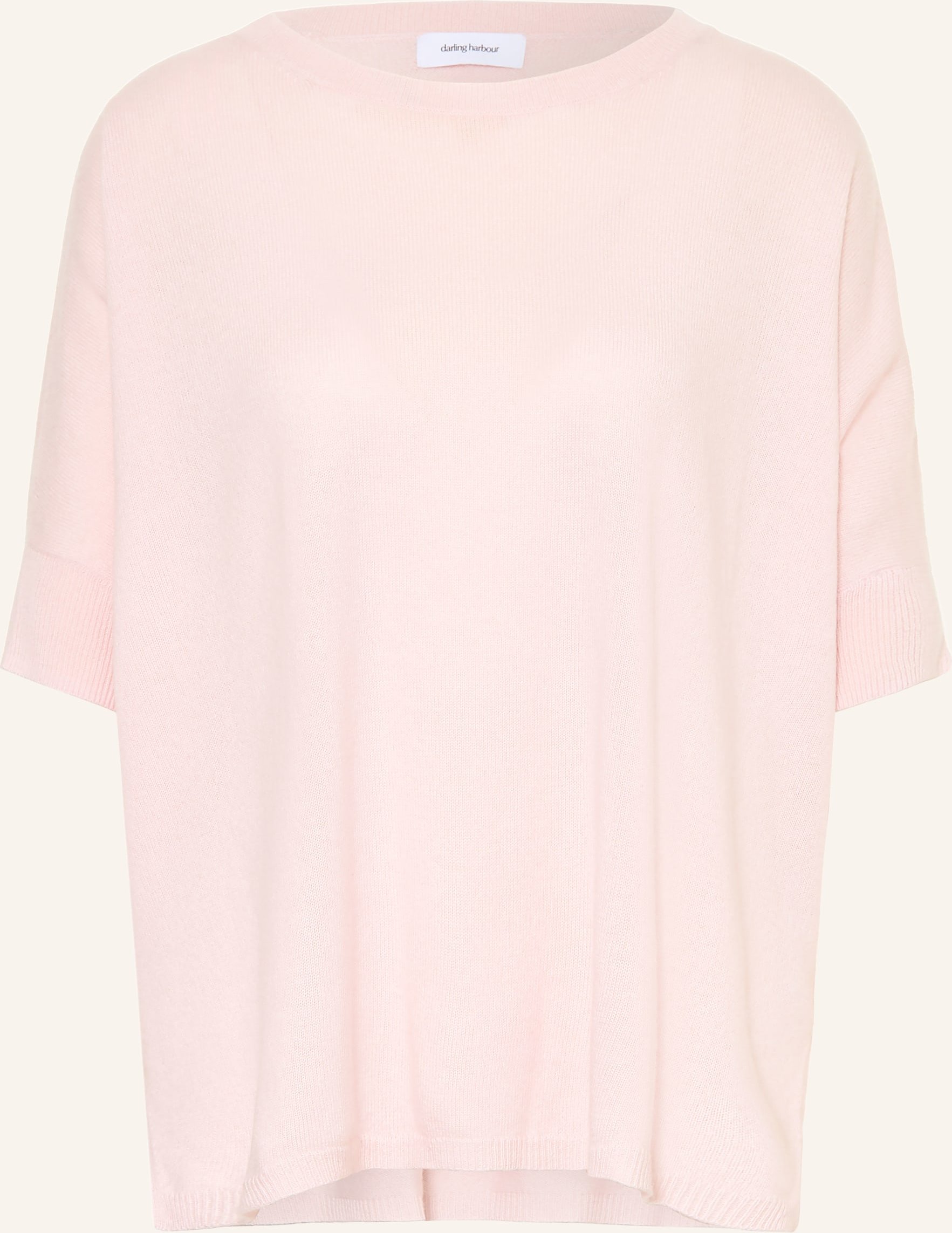 Darling Harbour Strickshirt Aus Cashmere rosa