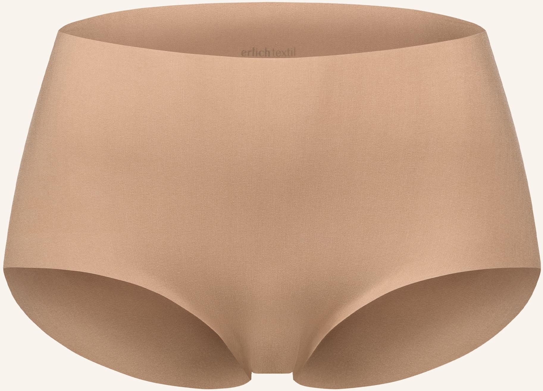 Erlich Textil Slip Casual Cotton High Waist Slip braun