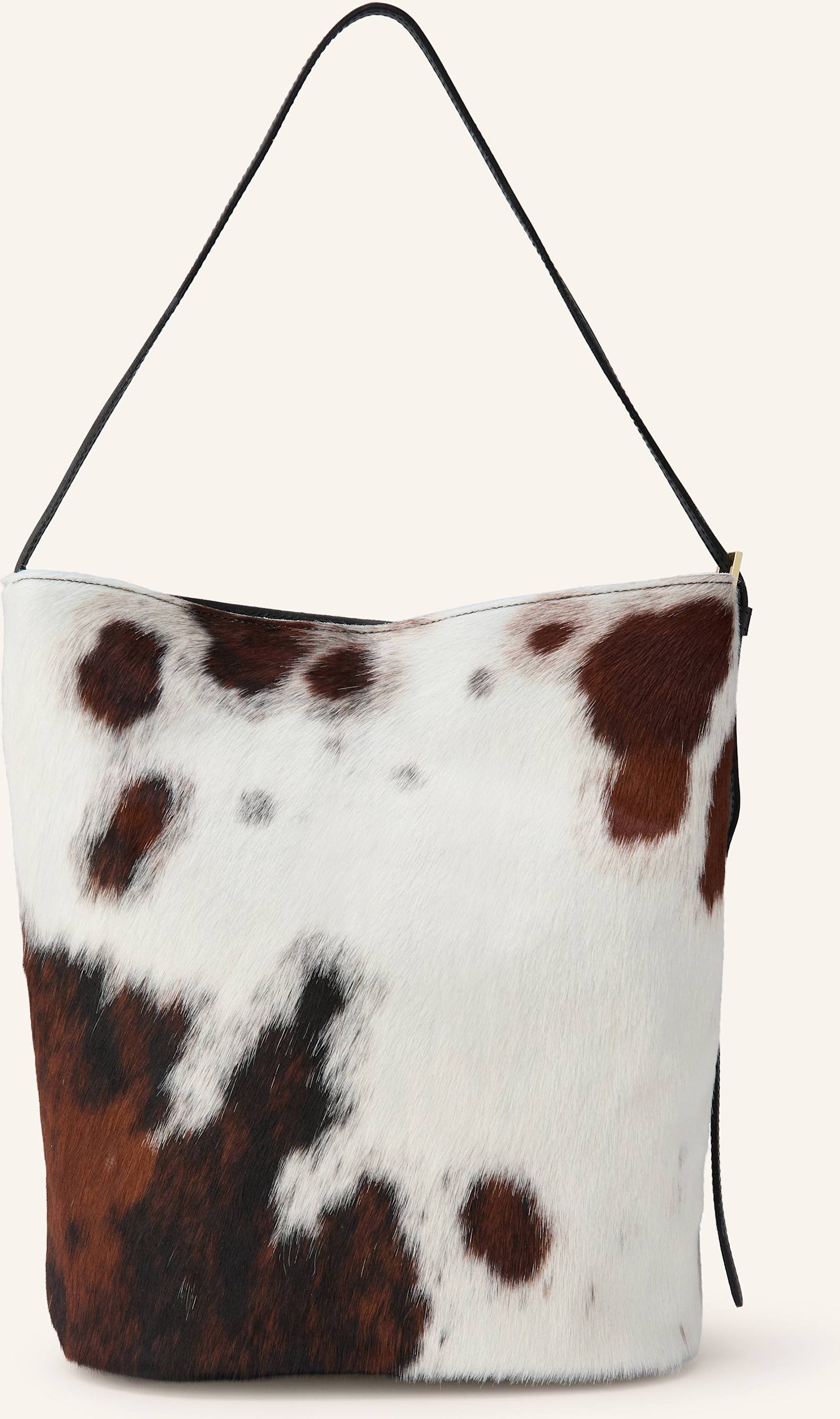 Thumbnail - Viamailbag Beuteltasche Hobo Cow braun
