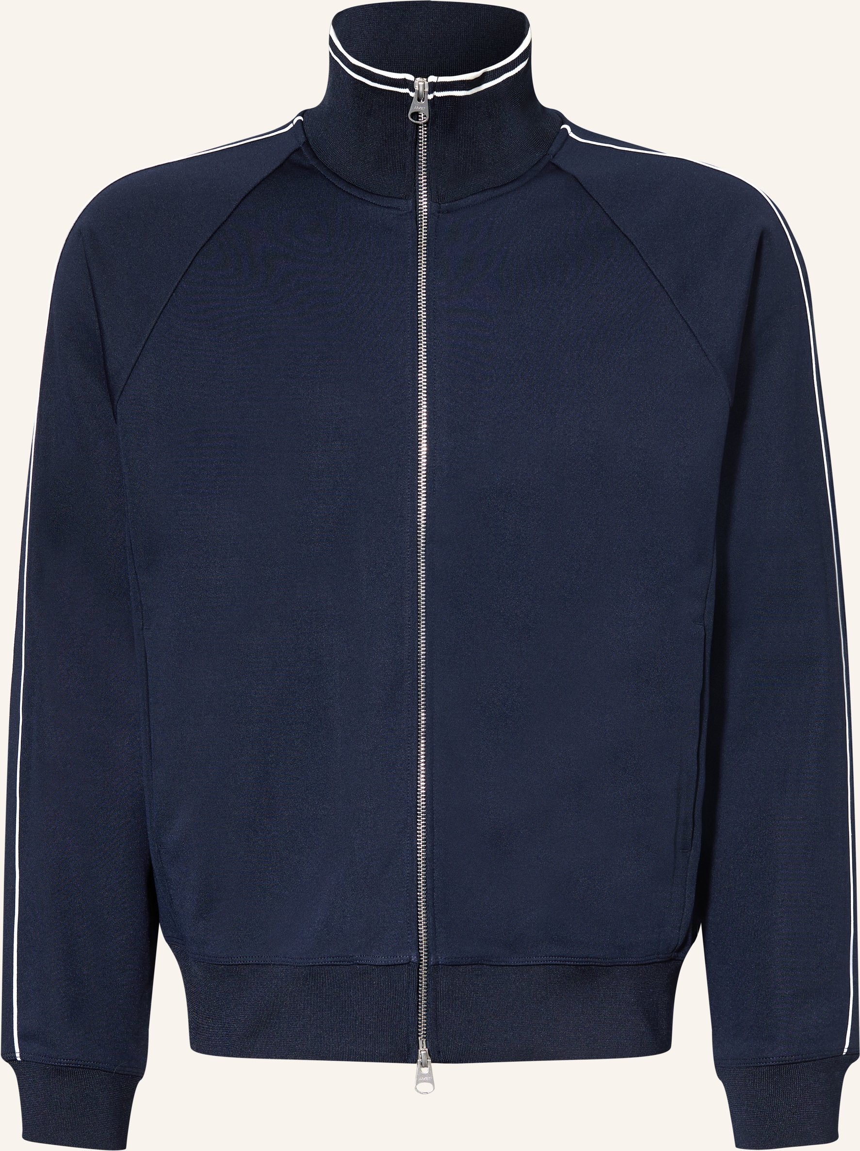 Arket Trainingsjacke Manel Mit Galonstreifen blau