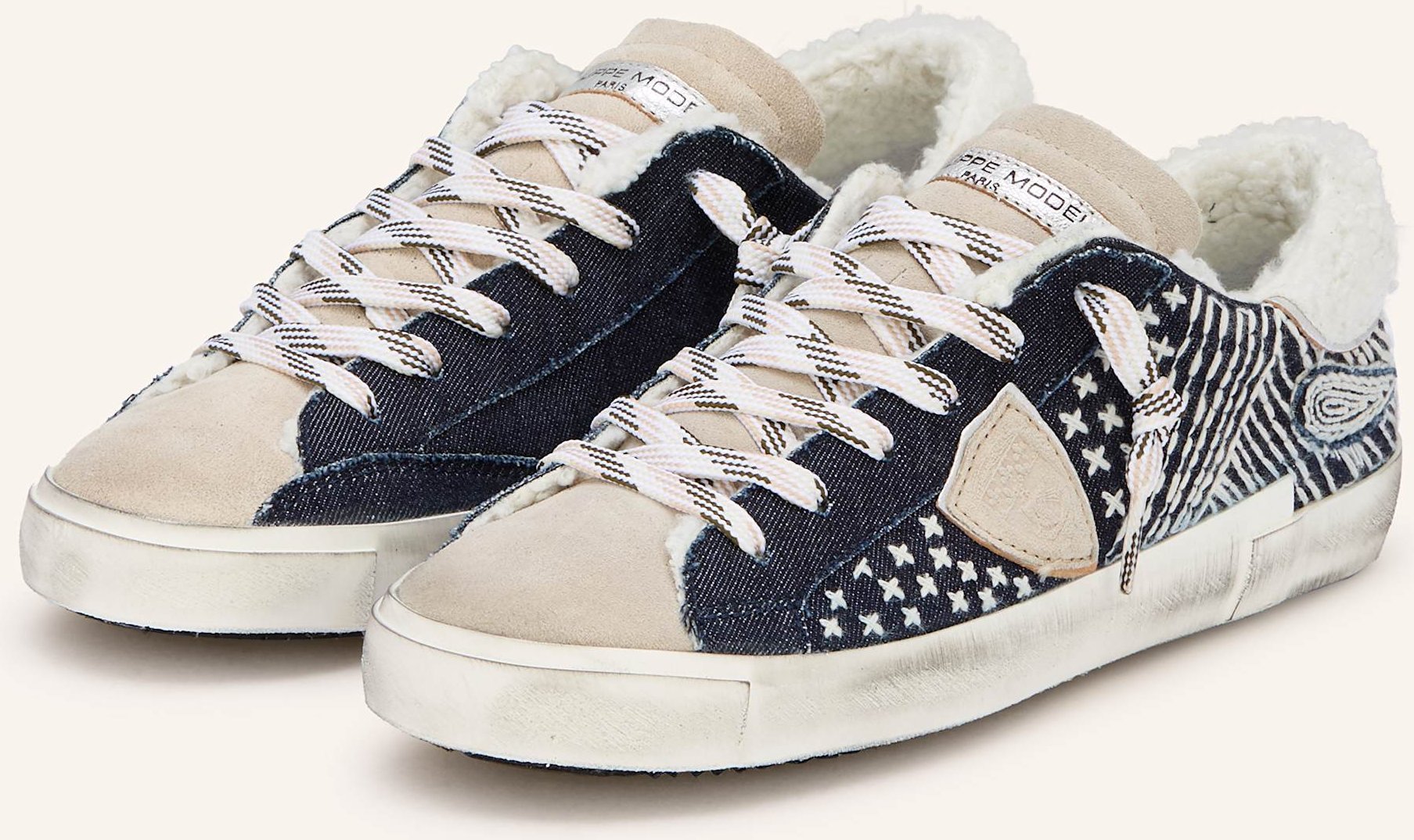 Thumbnail - Philippe Model Sneaker blau