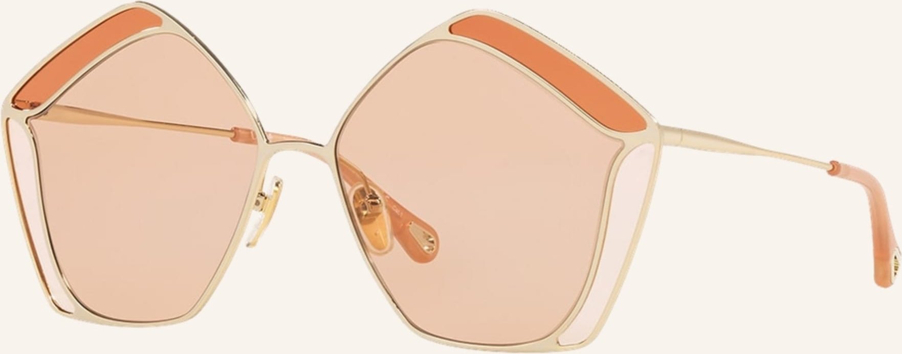 Chloé Sonnenbrille Ch 0026s gold