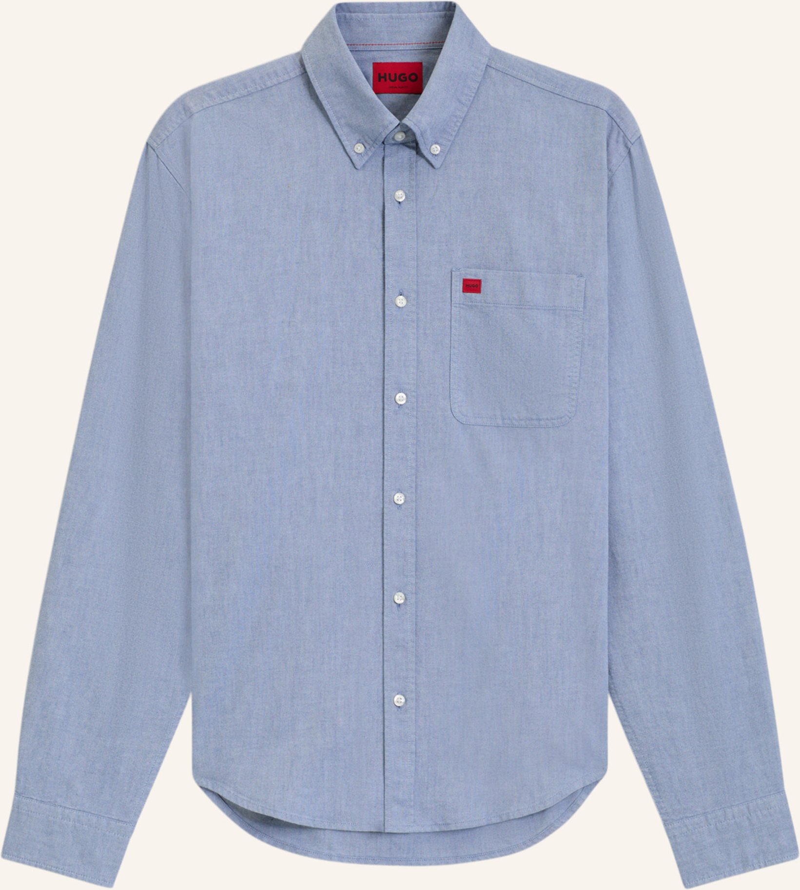 Hugo Business Hemd Evito Slim Fit blau