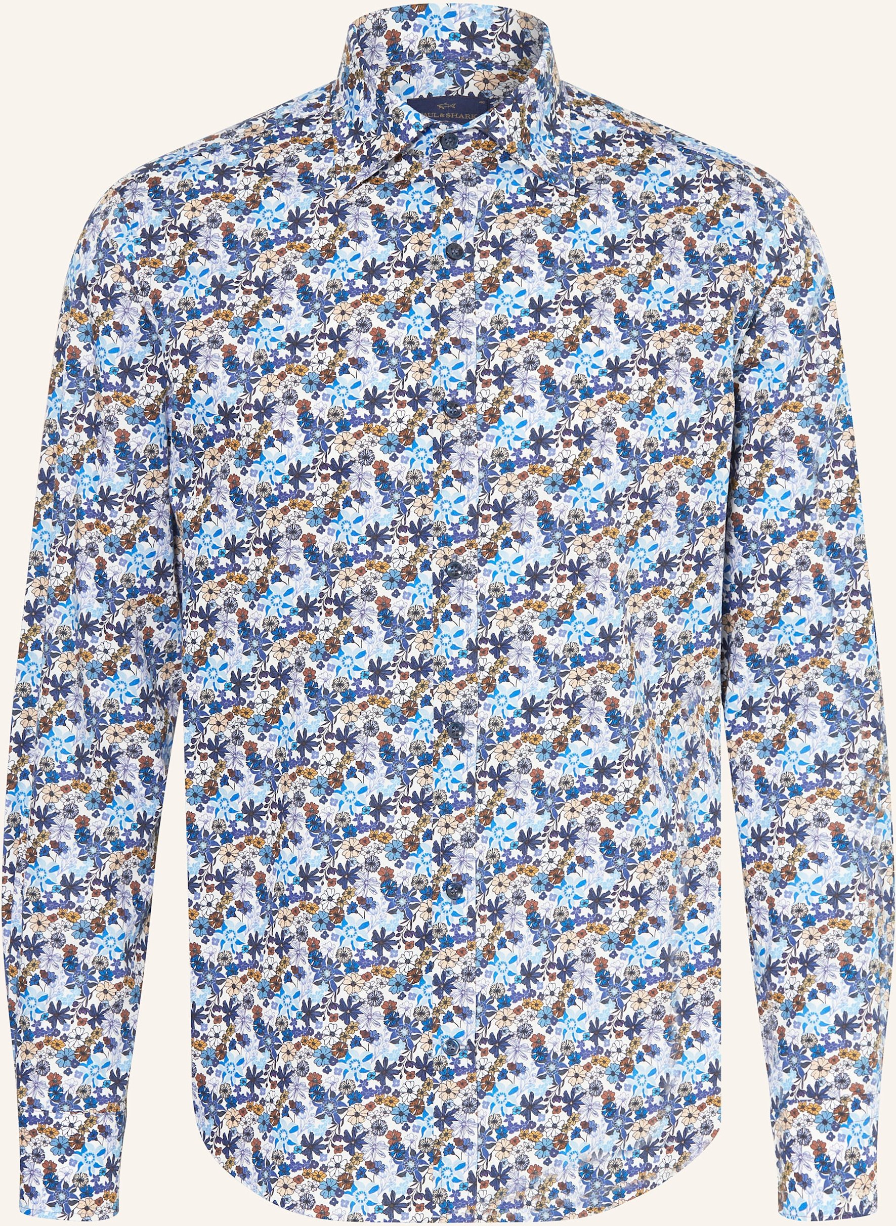 Paul & Shark Hemd Regular Fit blau