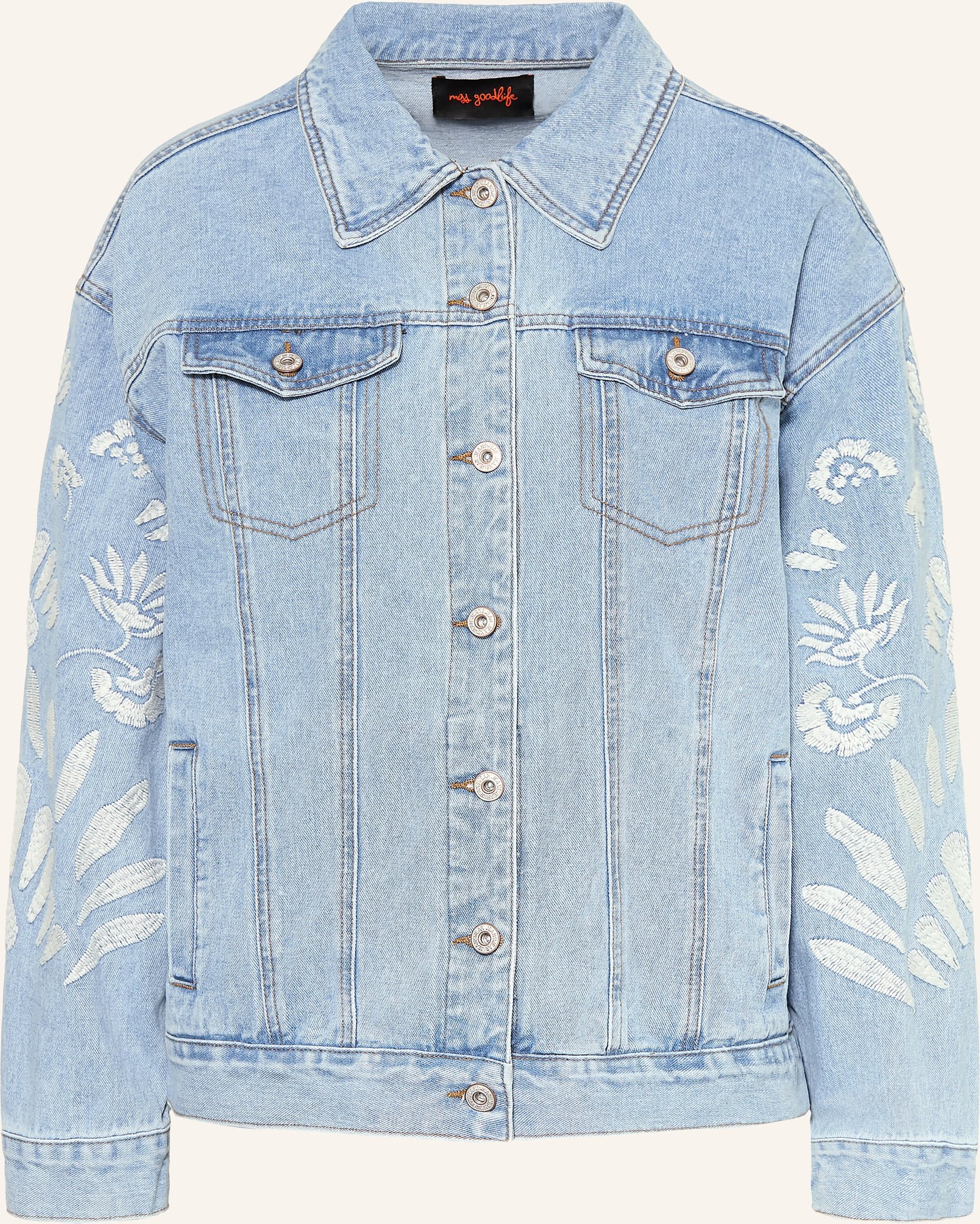 Miss Goodlife Jeansjacke blau