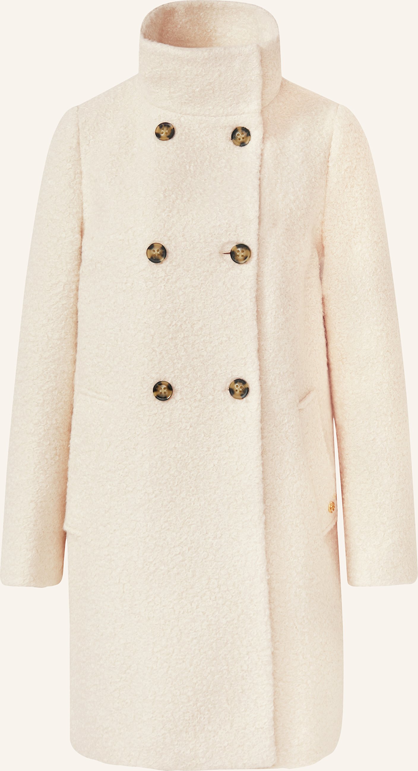 Thumbnail - S.Oliver Black Label Mantel Aus Teddyfell beige
