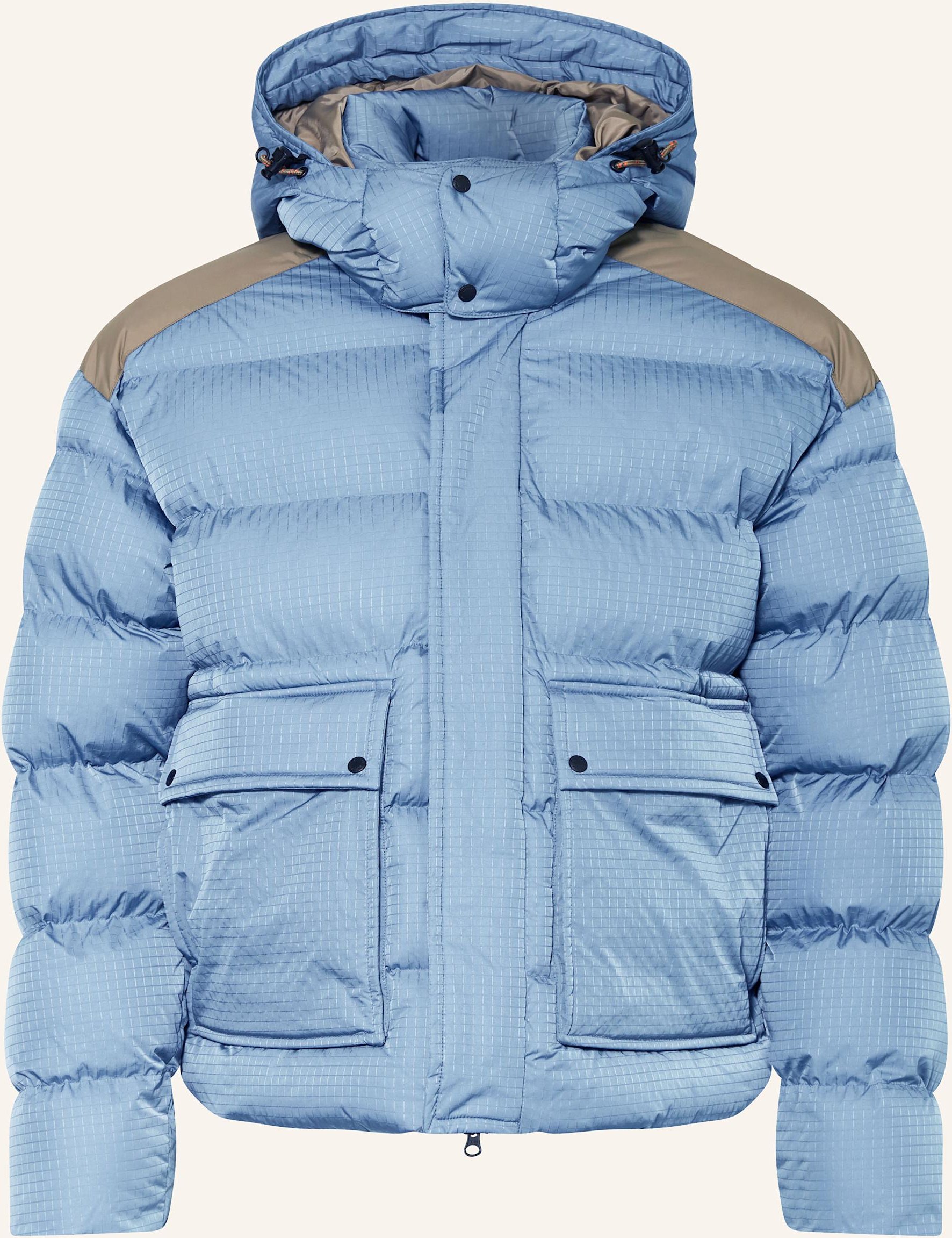 Napapijri Steppjacke A-Gail Mit Abnehmbarer Kapuze blau