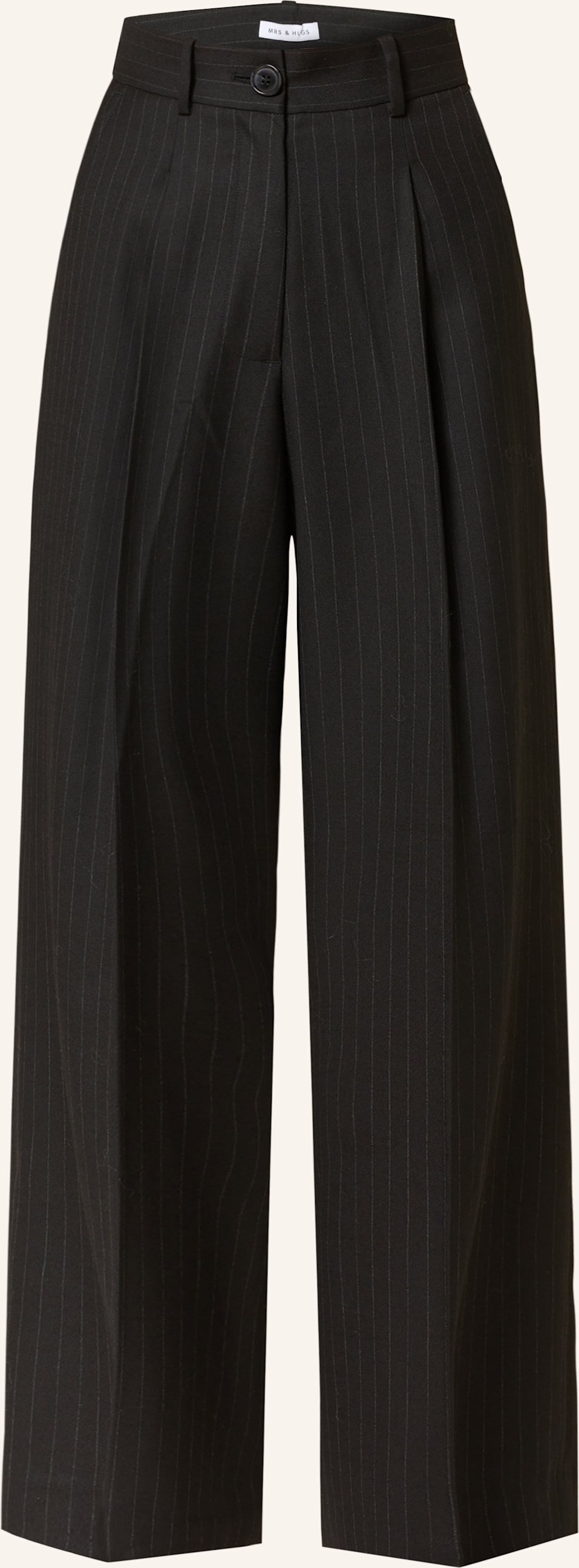 Mrs & Hugs Marlenehose schwarz