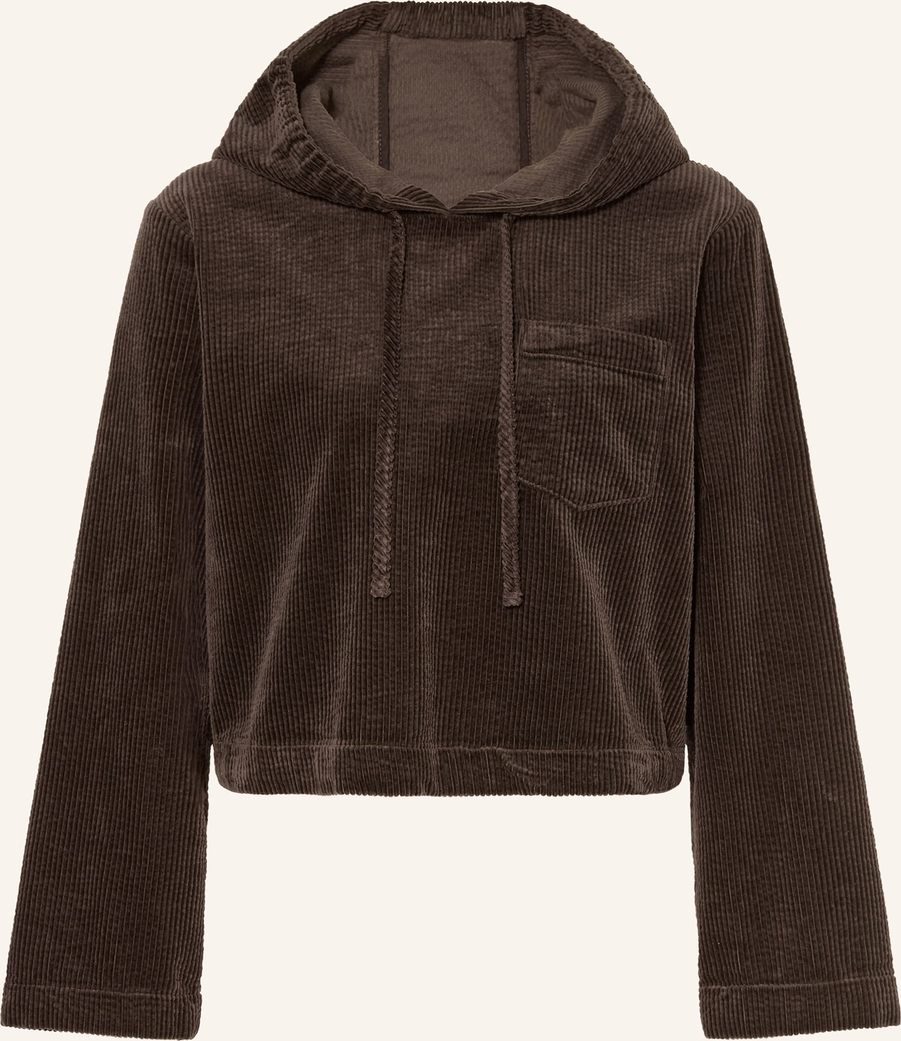 Marc O'polo Denim Hoodie Aus Cord braun