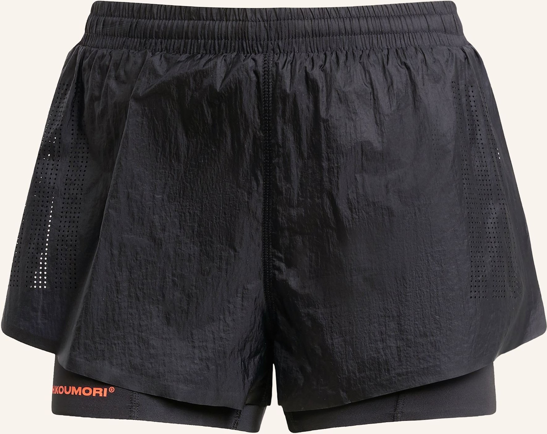 Adidas 2-In-1-Laufshorts adi365 Hermanos Koumori schwarz