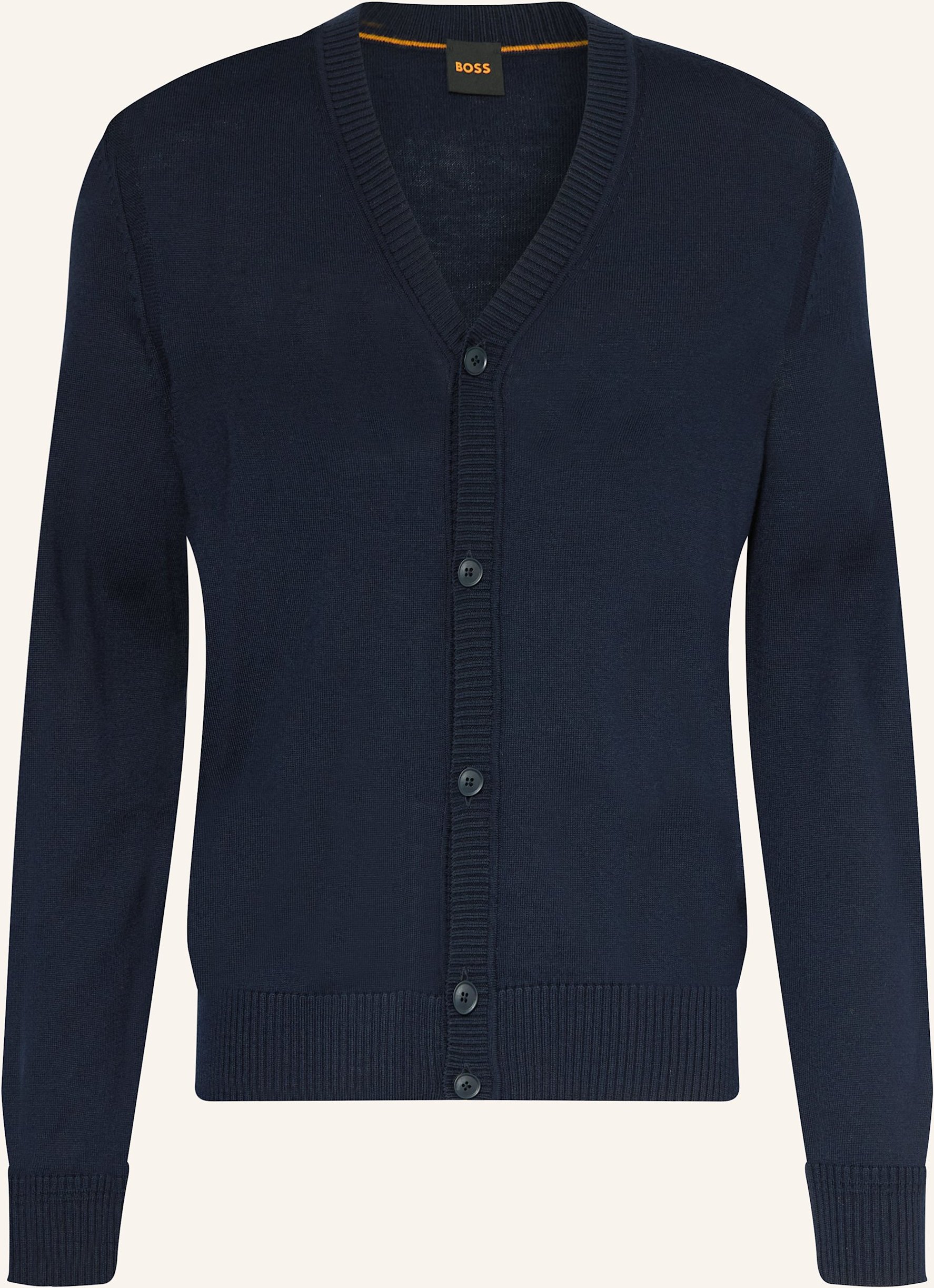 Boss Strickjacke Avac blau