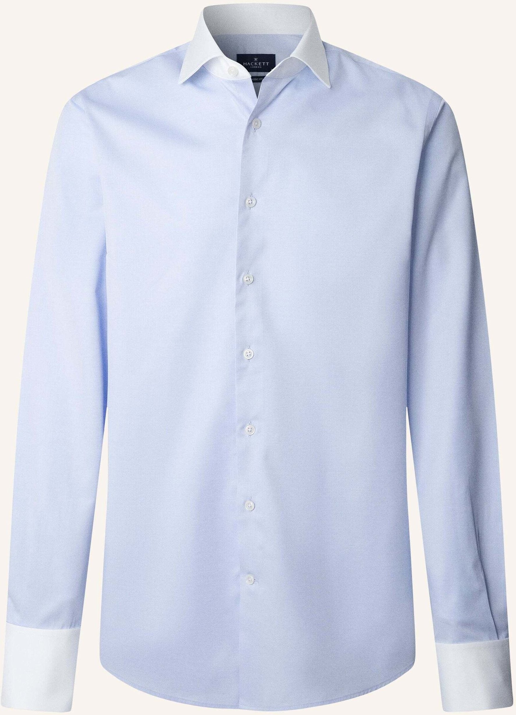 Hackett London Freizeithemd Formal Twill Wcc Dc blau