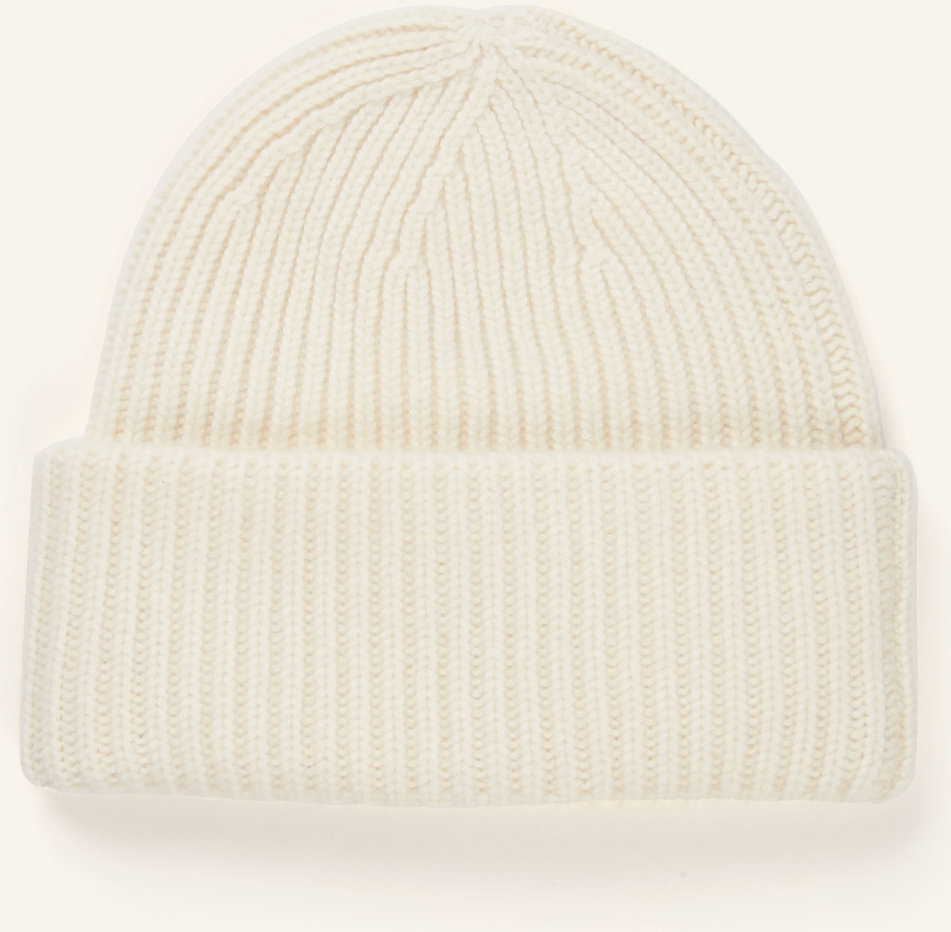 Soft Goat Cashmere-Mütze weiss