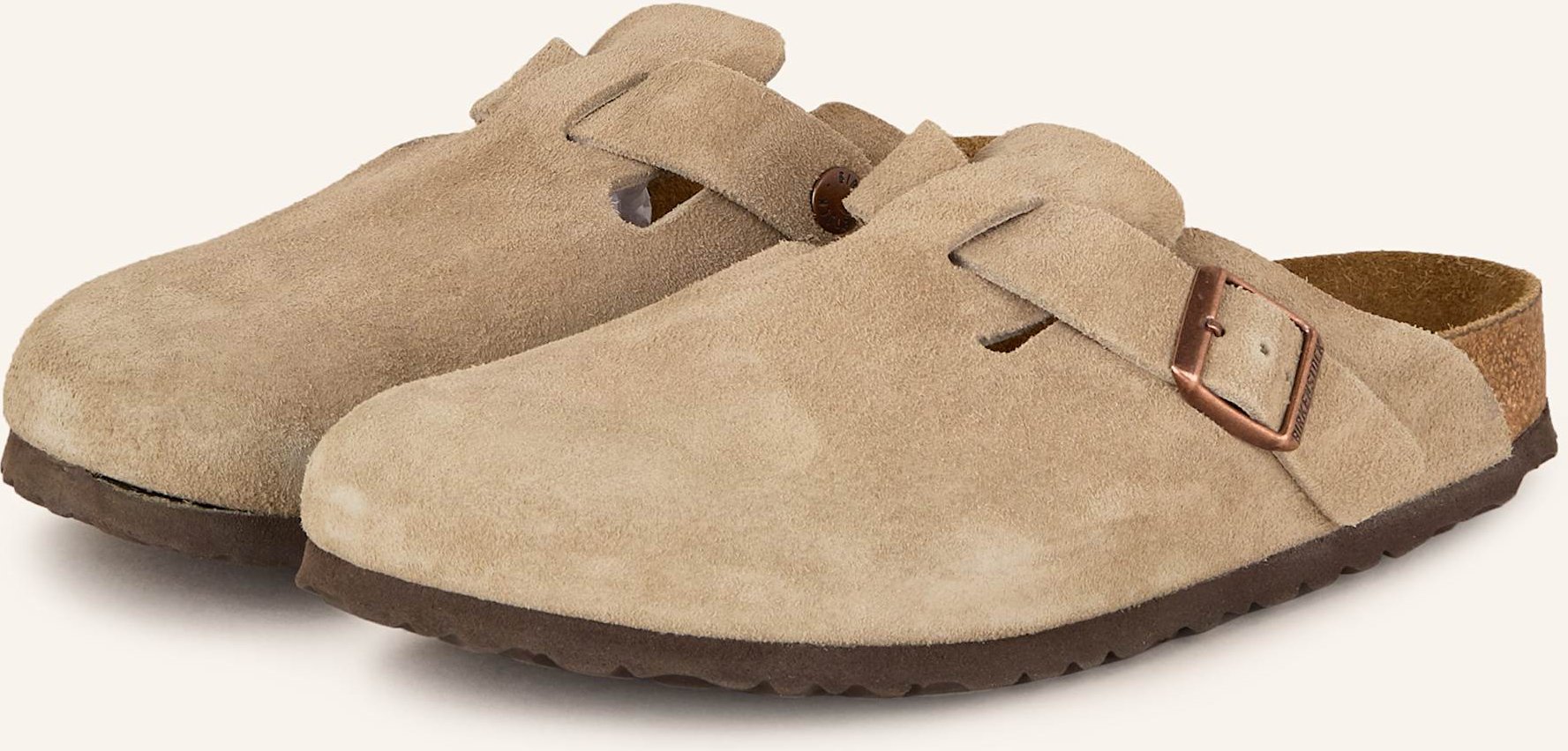 Birkenstock Mules Boston Sfb Leve beige