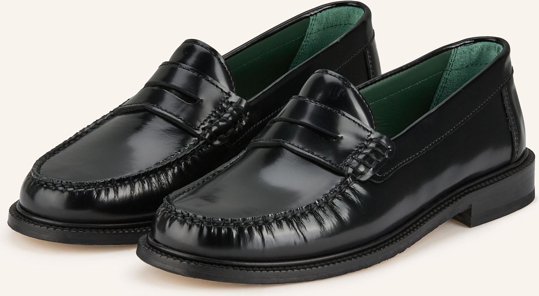 Thumbnail - Vinny's Penny-Loafer Yardee schwarz