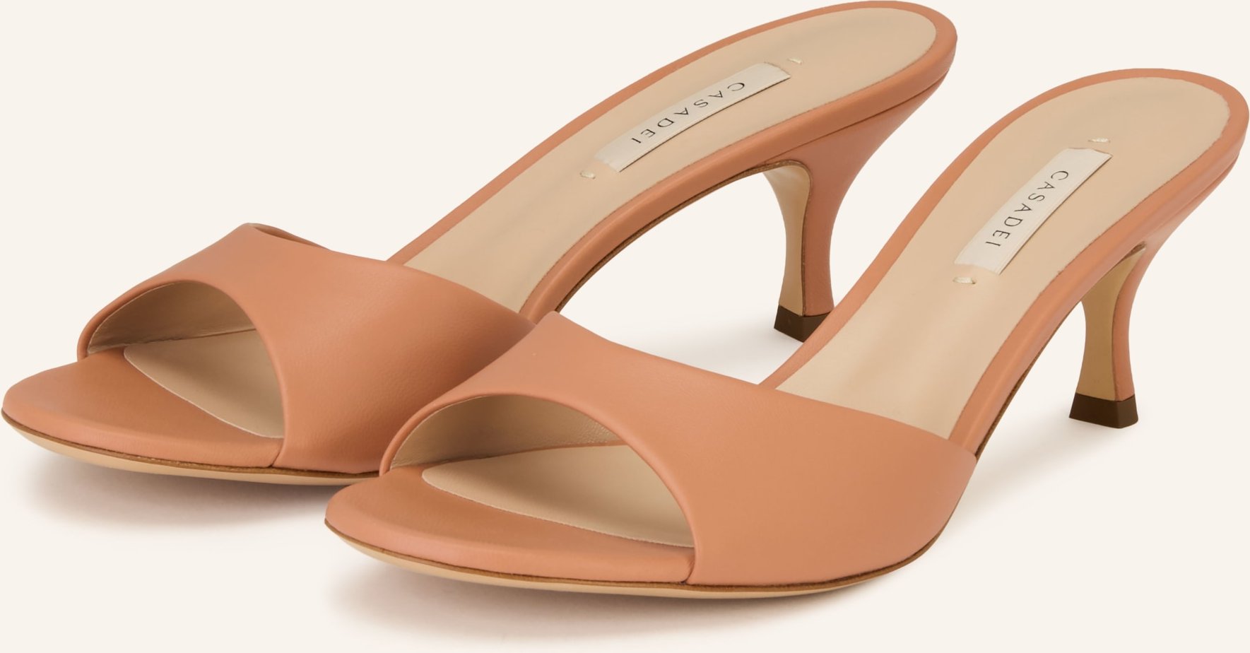 Casadei Mules Julia Jolly braun