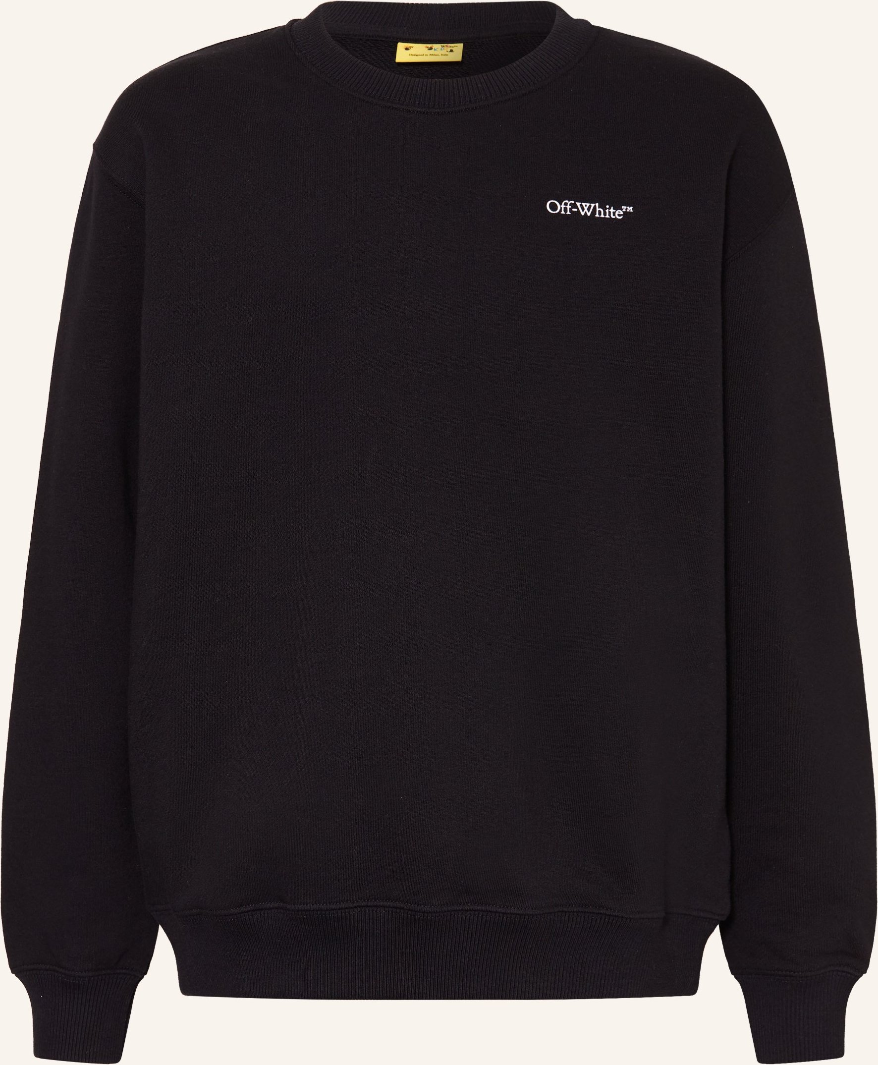 Off-White Sweatshirt schwarz