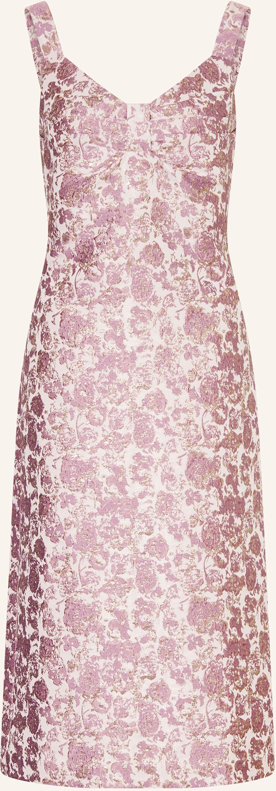 Baum Und Pferdgarten Jacquard-Kleid Amneh Mit Glitzergarn lila