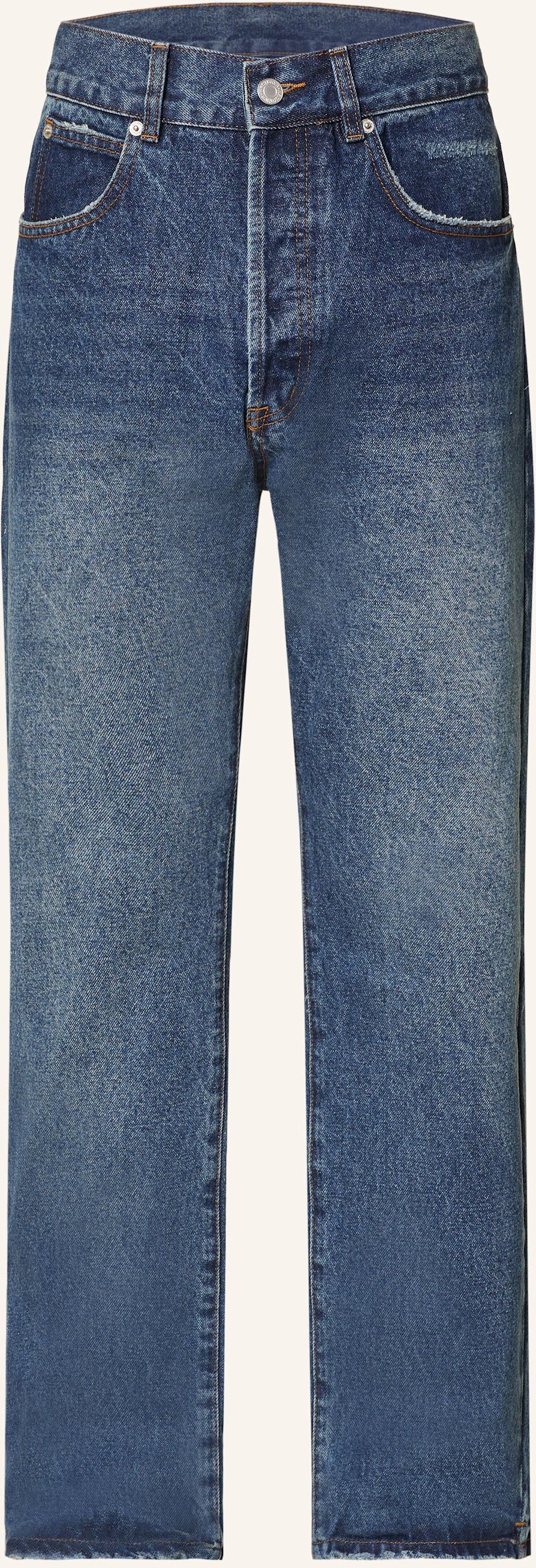Wrstbhvr Jeans Luis Straight Leg Fit blau