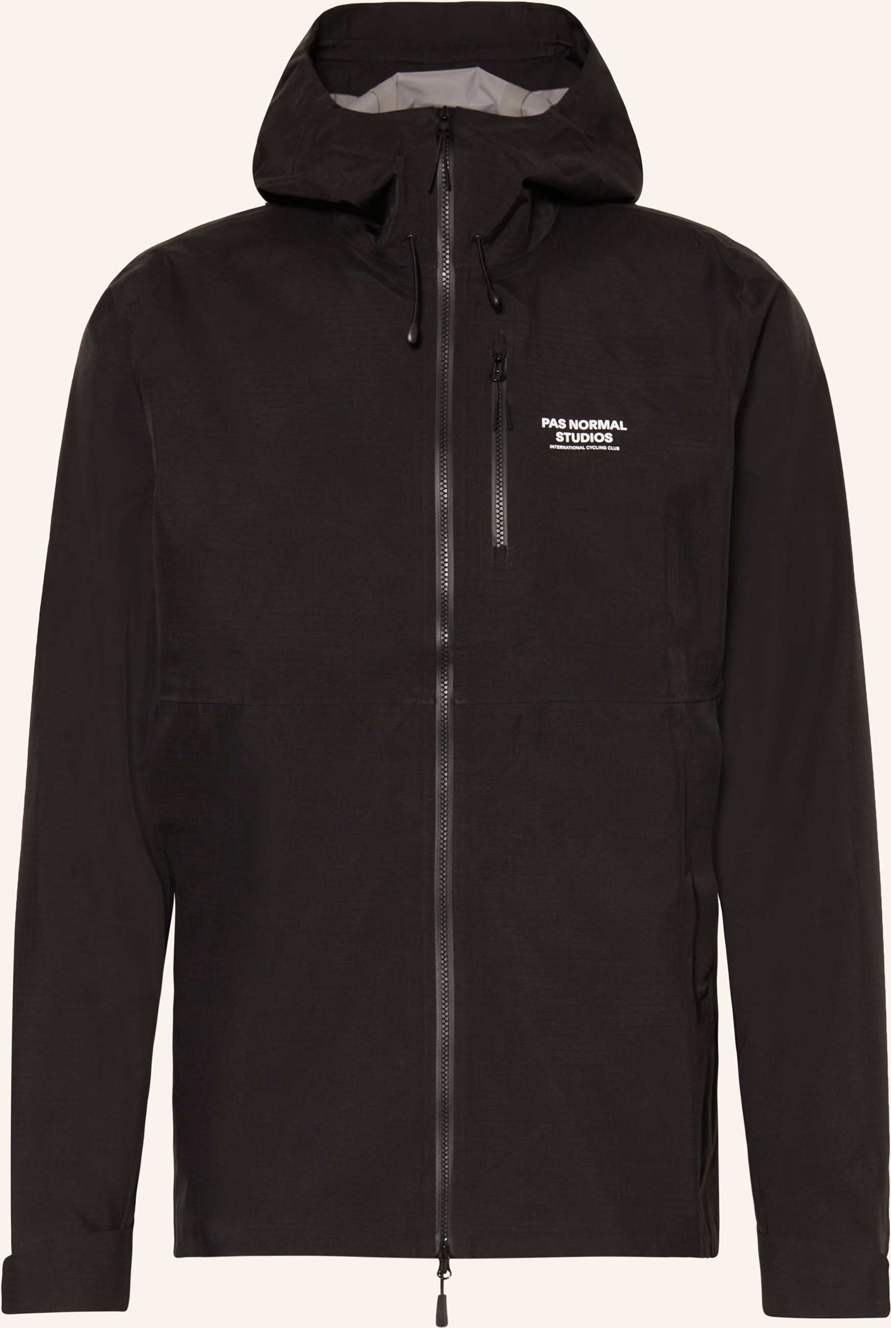 Pas Normal Studios Regenjacke Off-Race schwarz