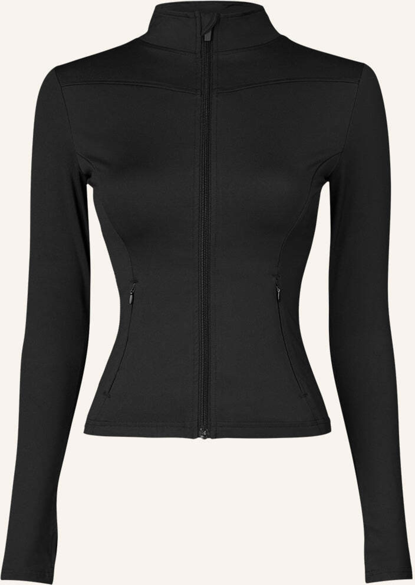 Snocks Sportjacke Damen Mit Reißverschluss schwarz
