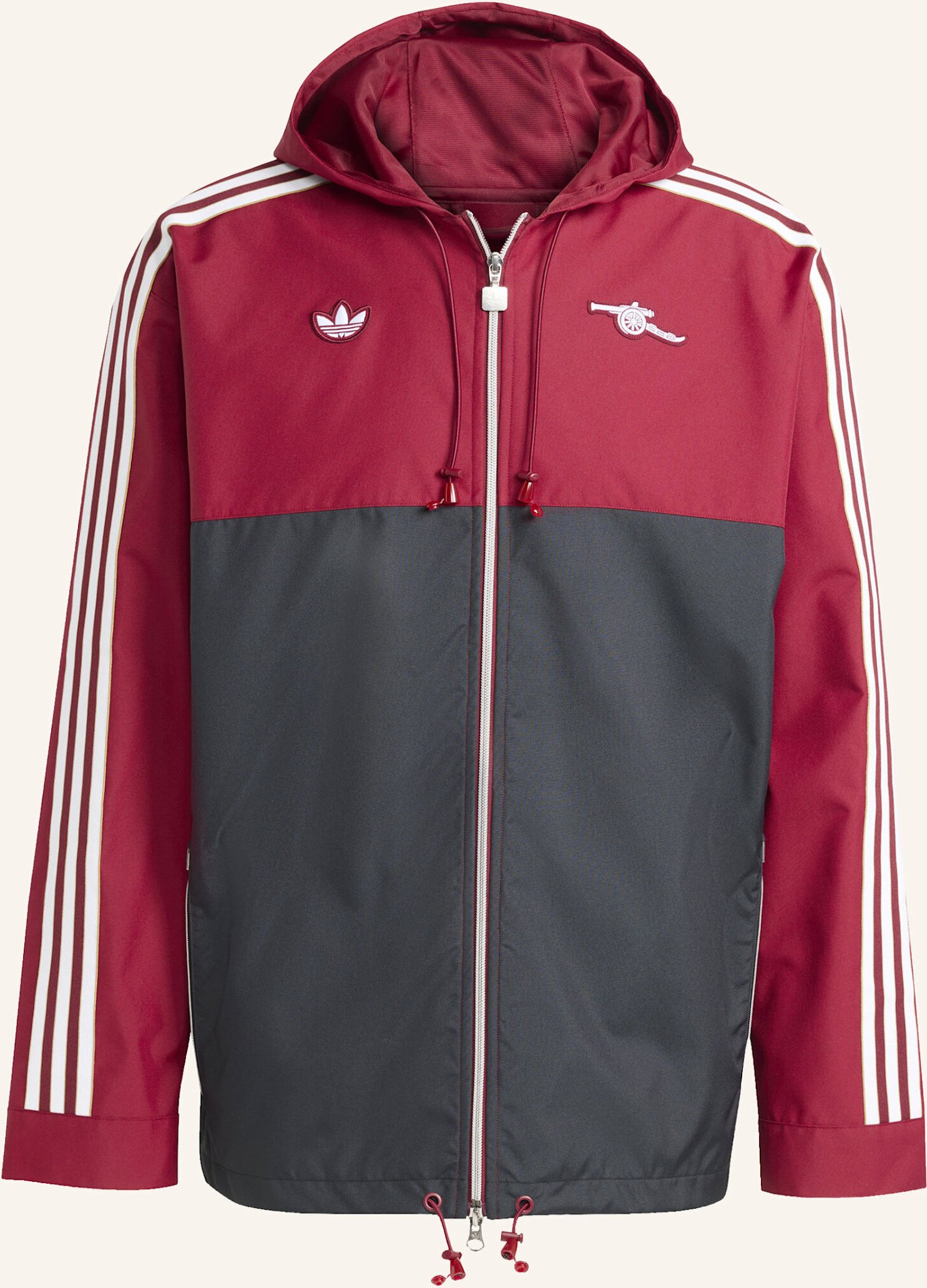 Adidas Originals Arsenal Terrace Icons Parka rot