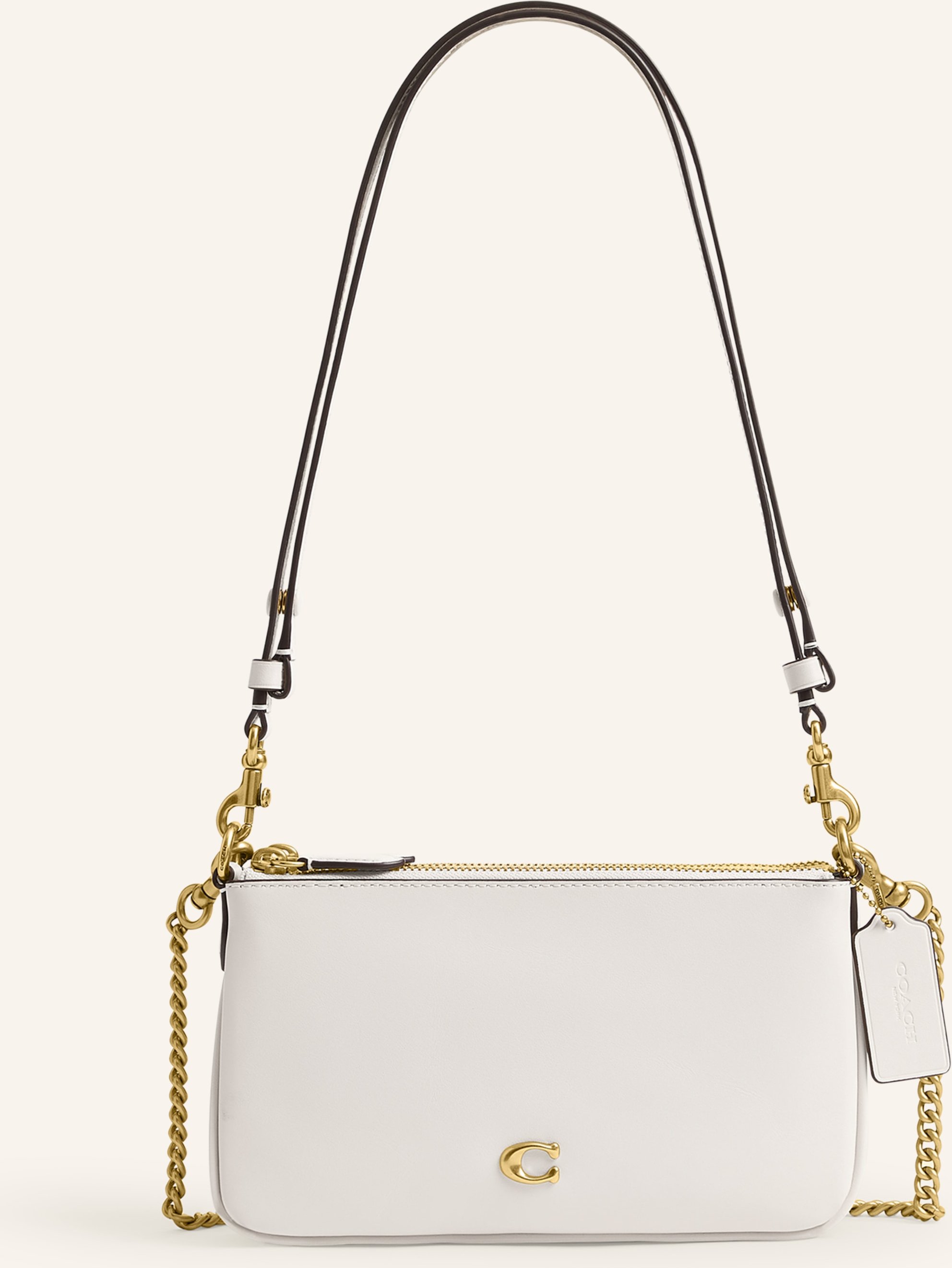 Coach Umhängetasche Audrey weiss
