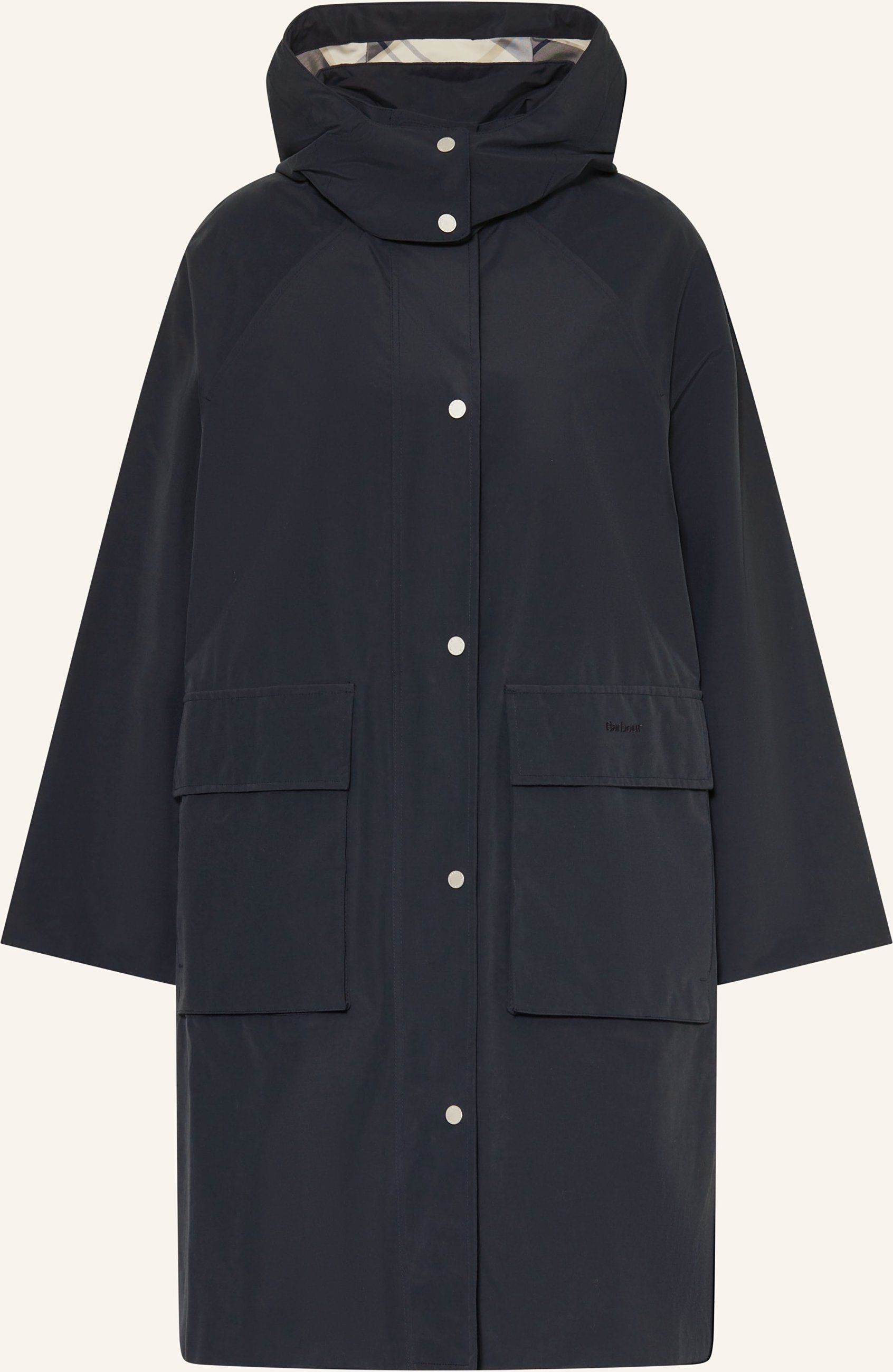 Barbour Parka Devlin blau