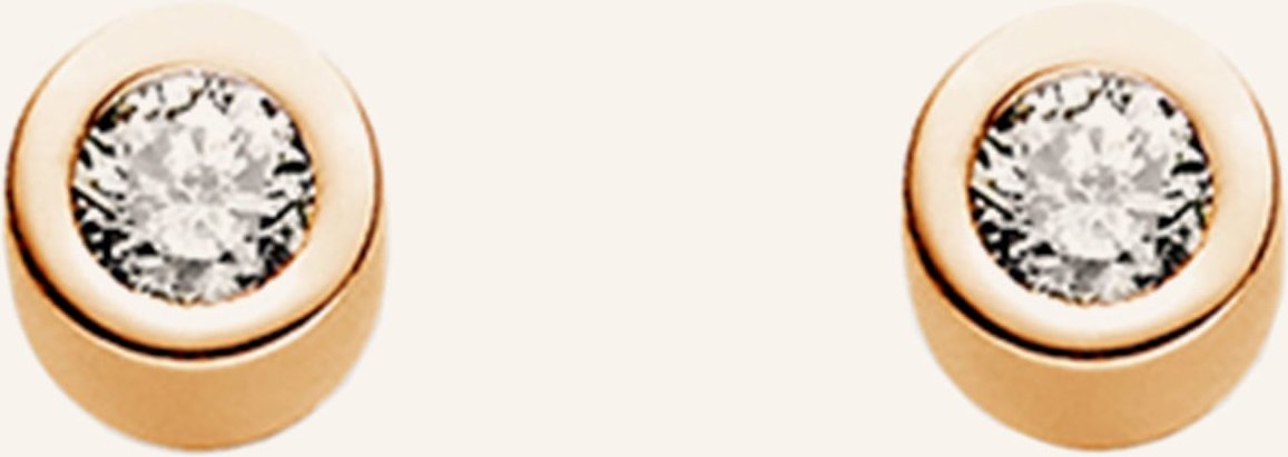 Niessing Ohrstecker Brillant rosegold