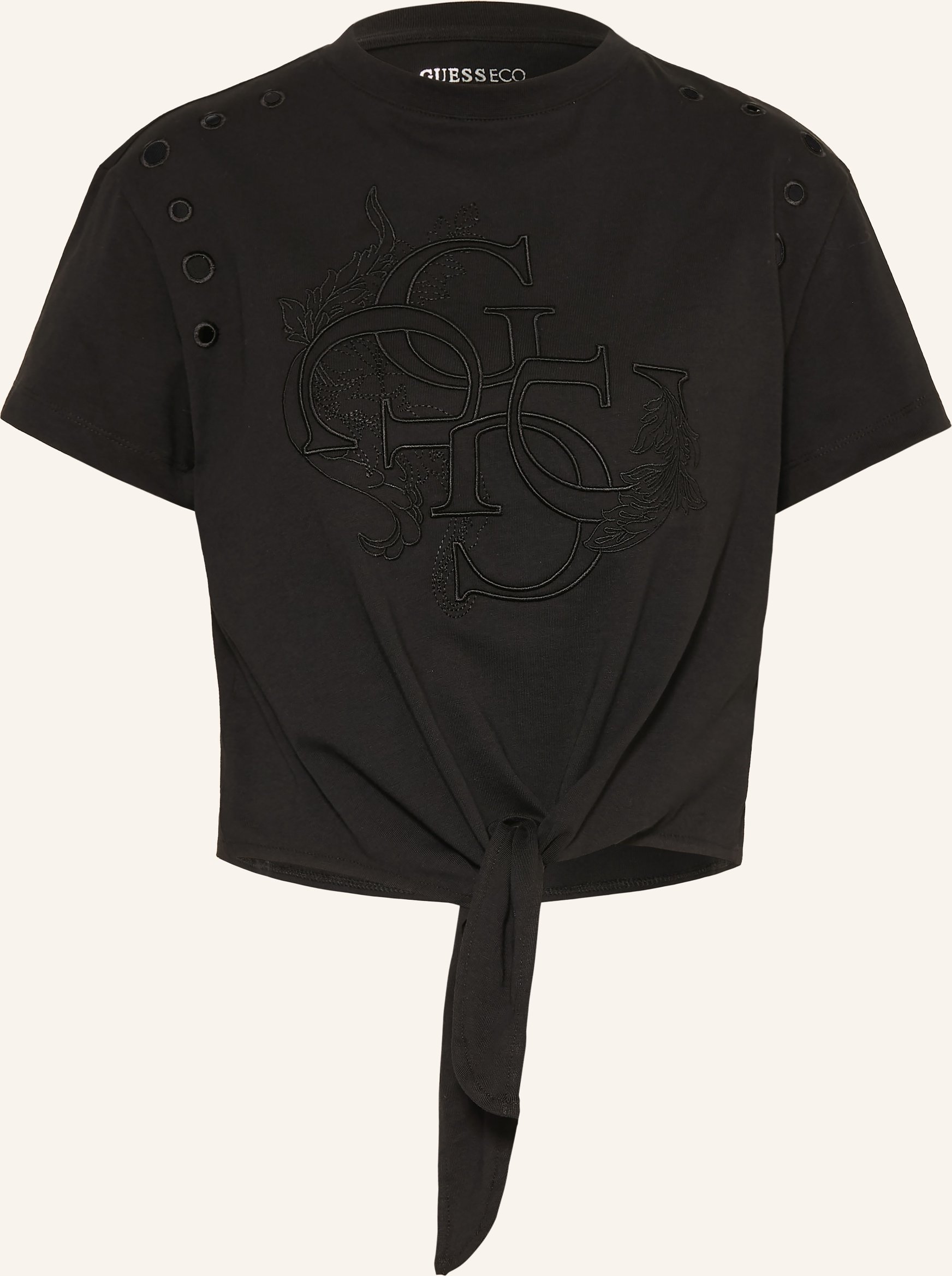 Guess T-Shirt schwarz