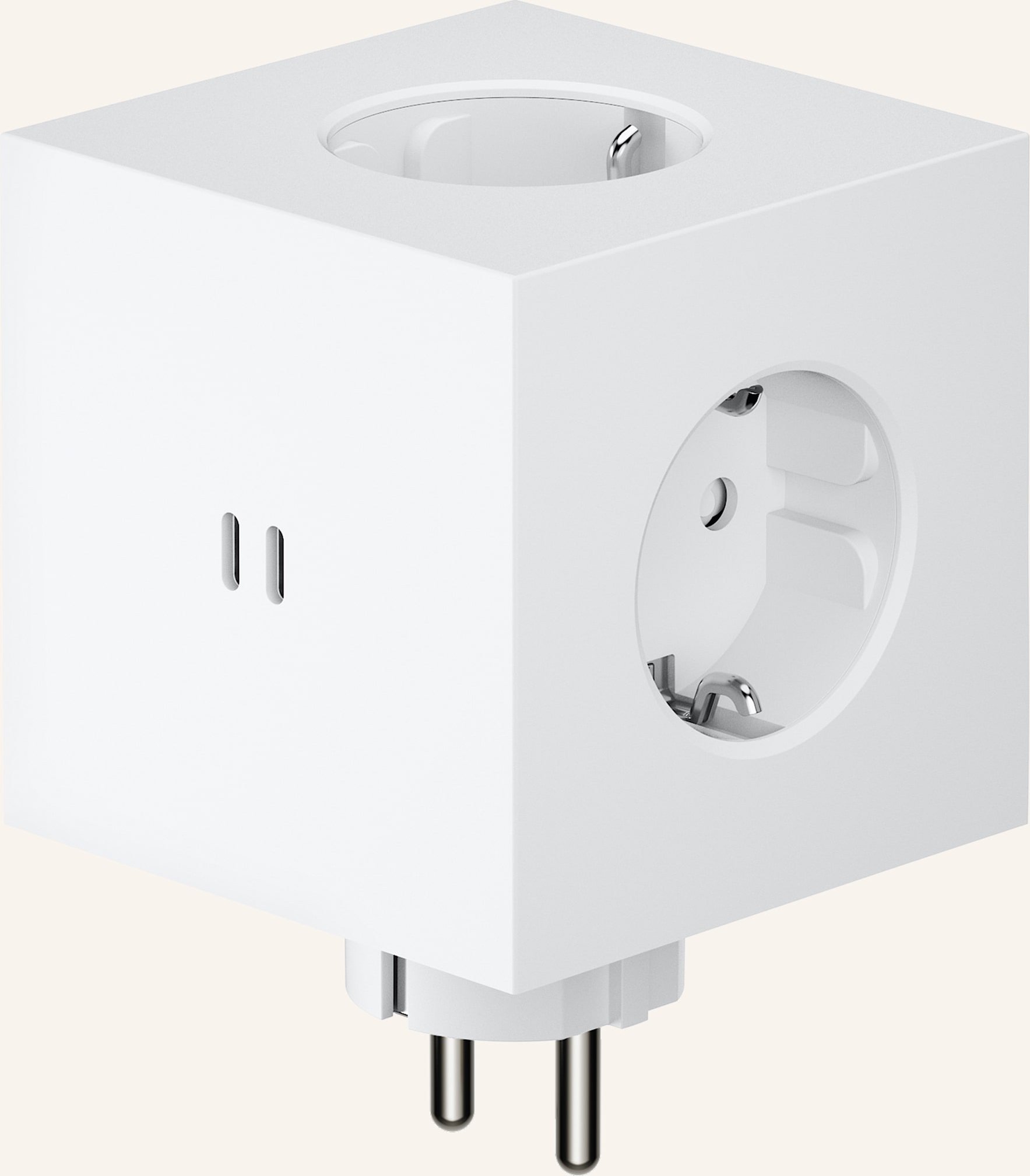 Avolt Mehrfachsteckdose Square 2 weiss