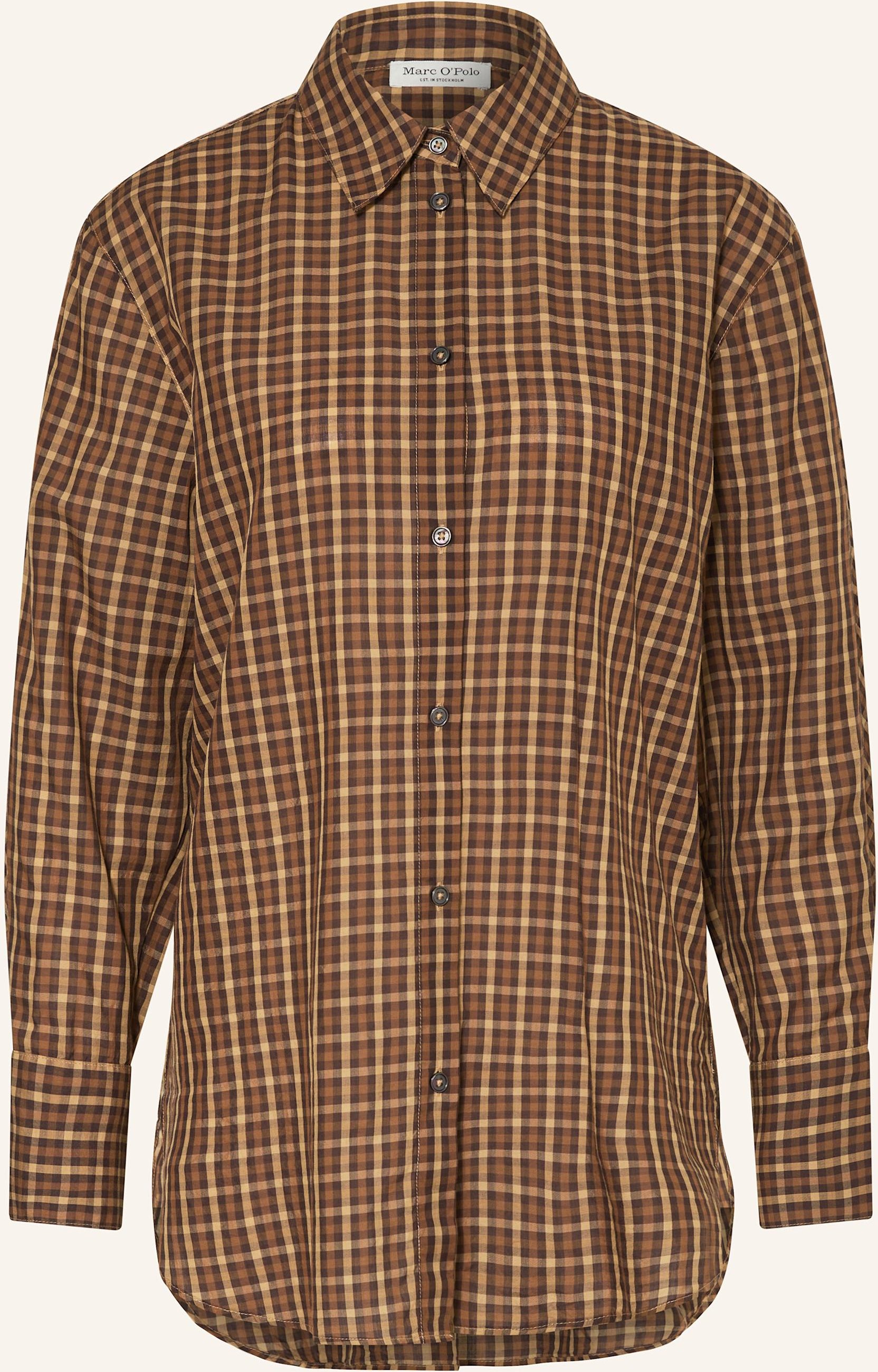 Marc O'polo Hemdbluse braun