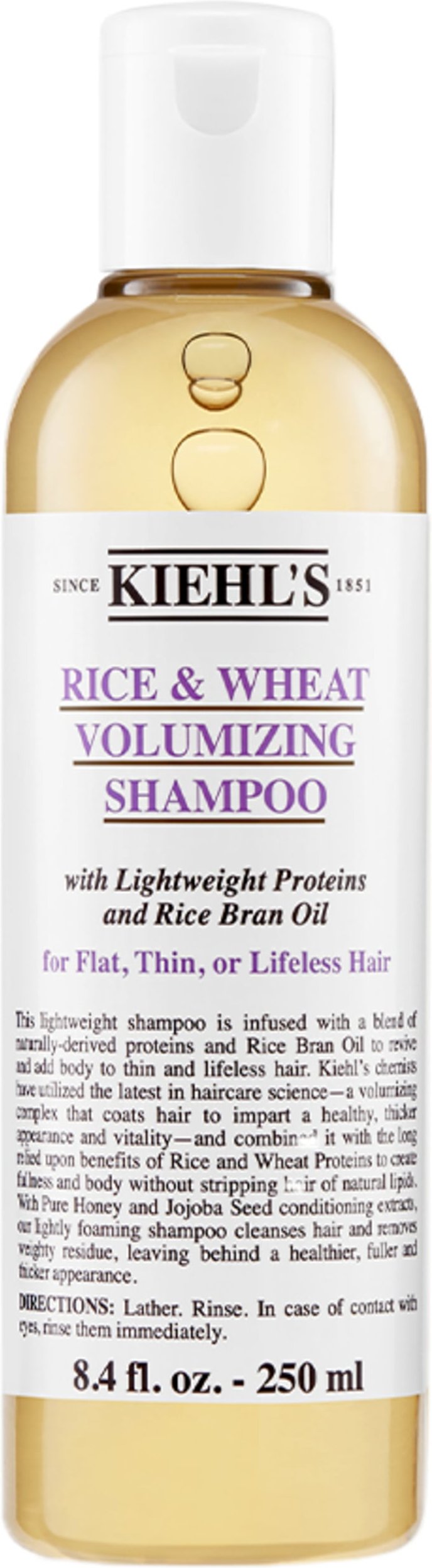 Kiehl's Rice & Wheat Volumizer Shampoo Volumen-Pflegeshampoo 250 ml