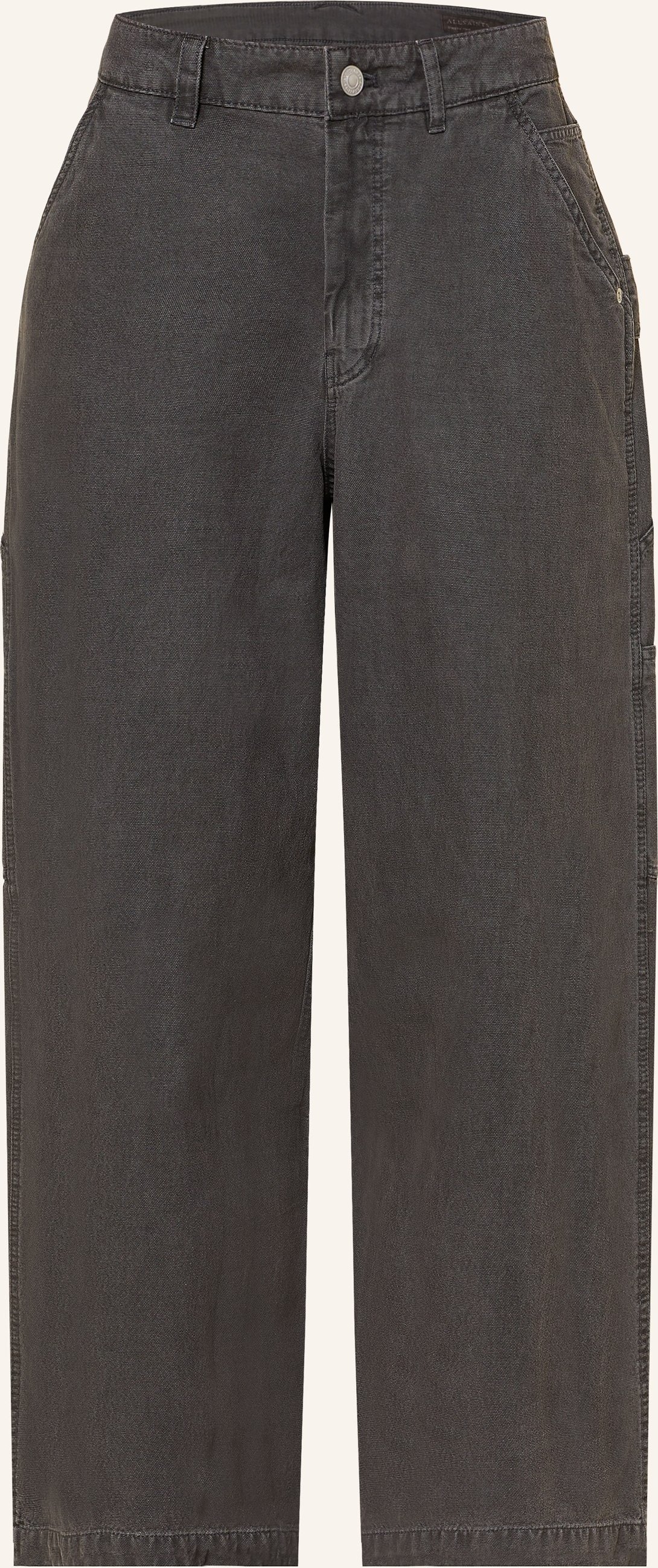 Allsaints Cargojeans Jackson Regular Fit schwarz