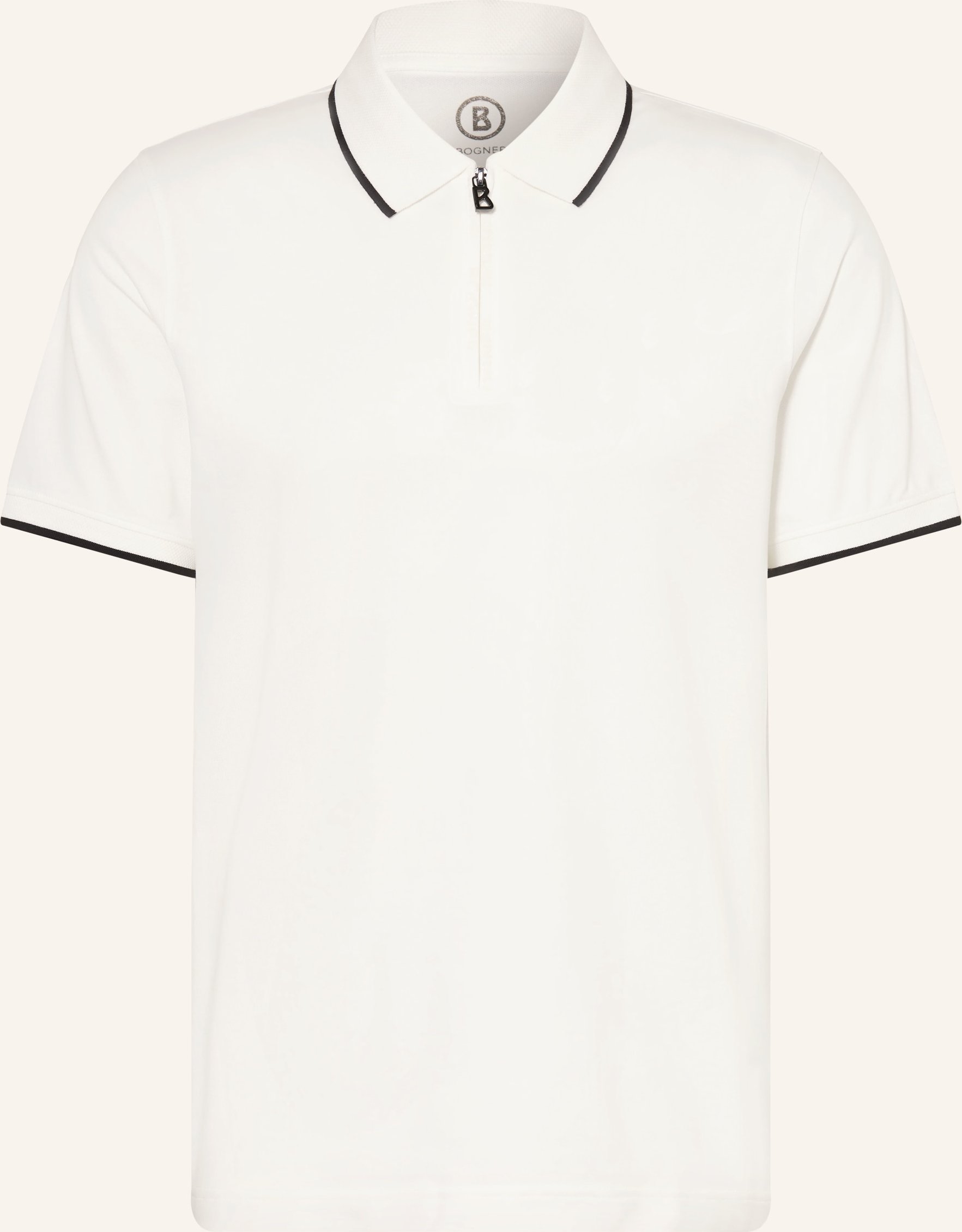 Bogner Piqué-Poloshirt Timo Regular Fit weiss