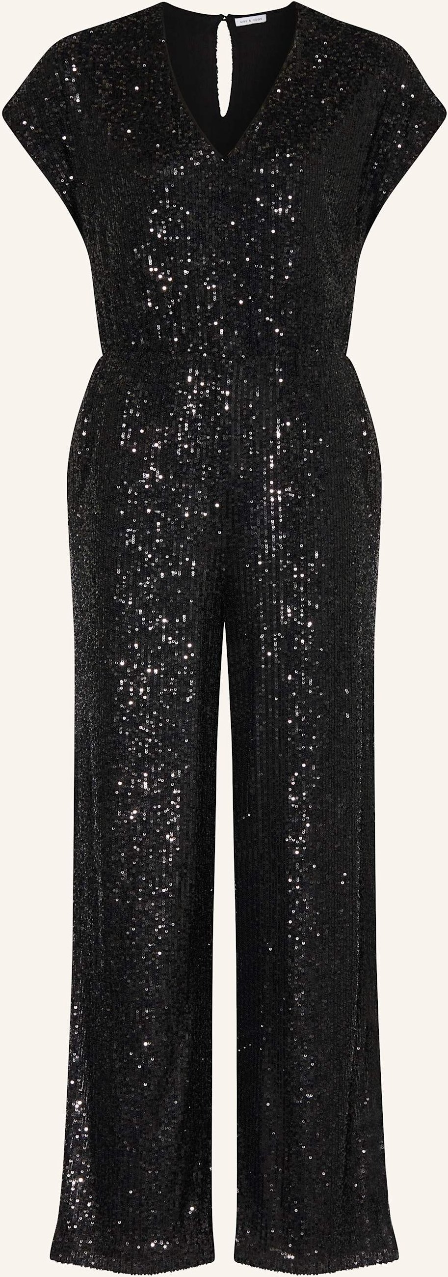 Mrs & Hugs Jumpsuit Mit Pailletten schwarz