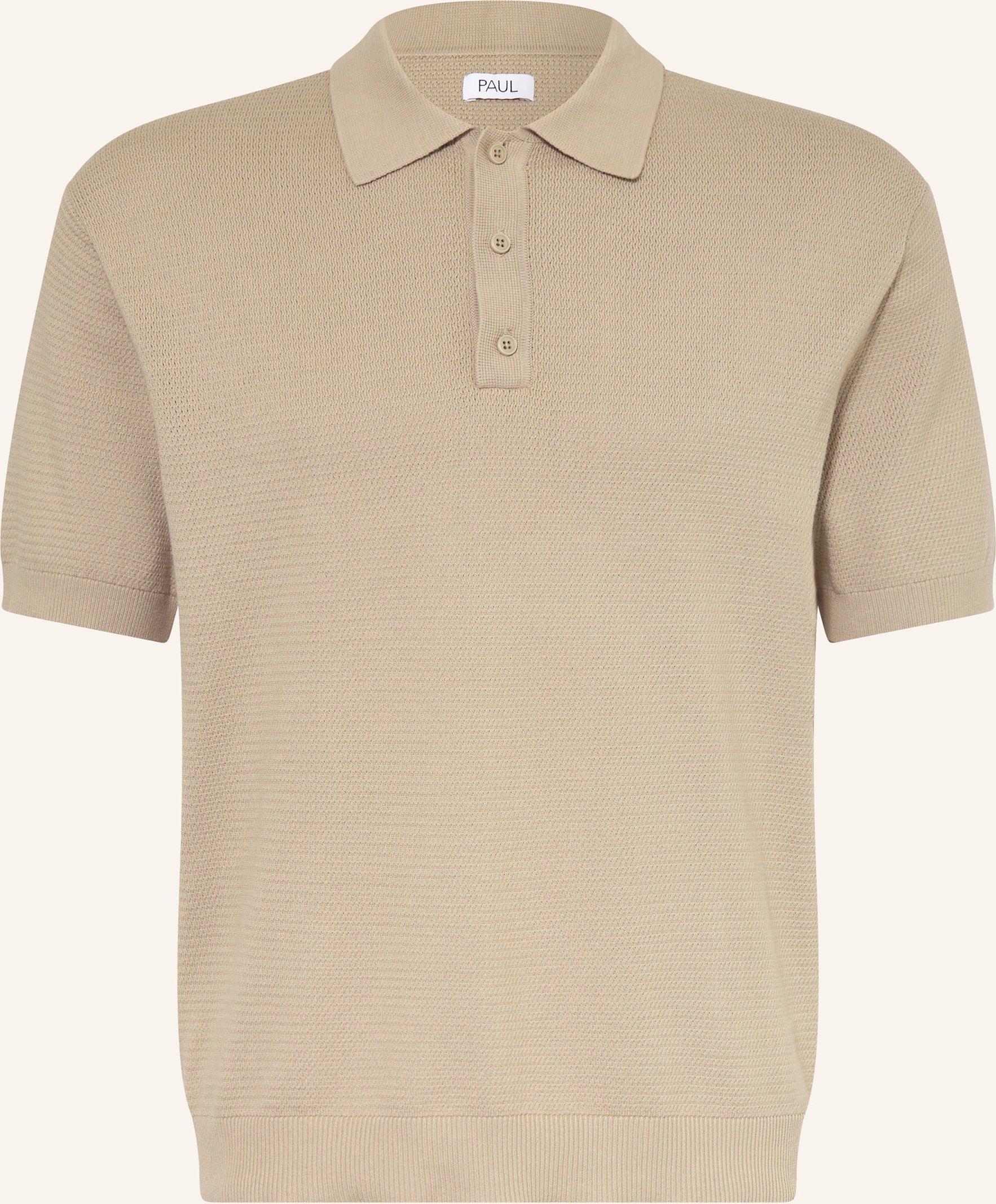 Paul Strick-Poloshirt gruen