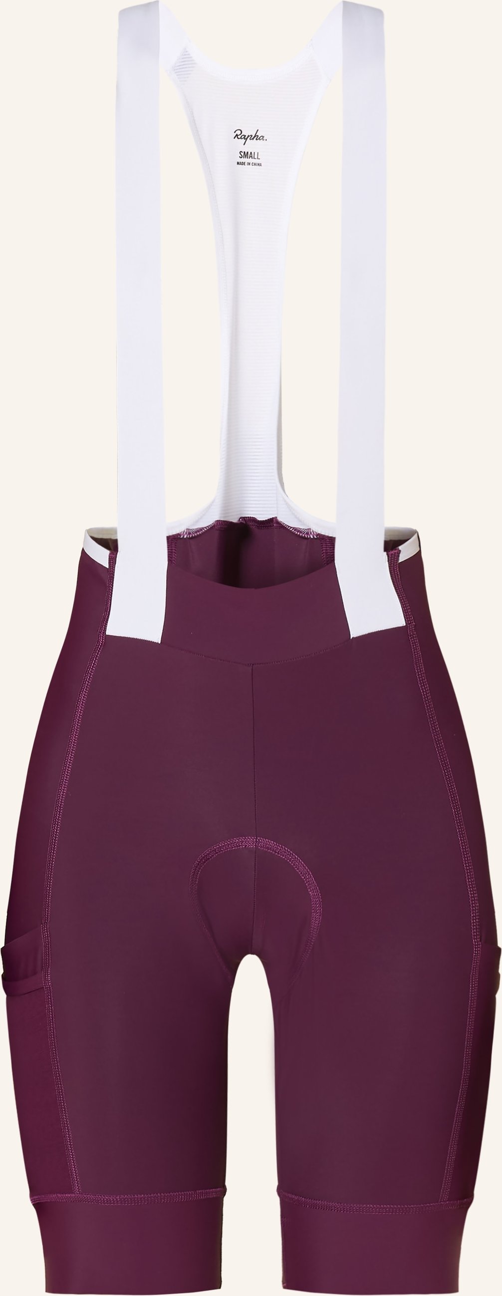 Rapha Radhose Brevet Element Cargo Mit Trägern Und Gepolstertem Einsatz lila