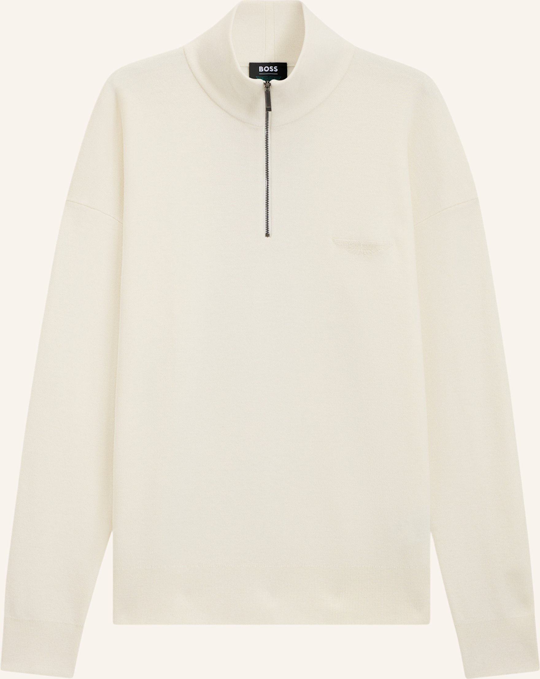 Boss Pullover C-Ulbano_Am Relaxed Fit beige