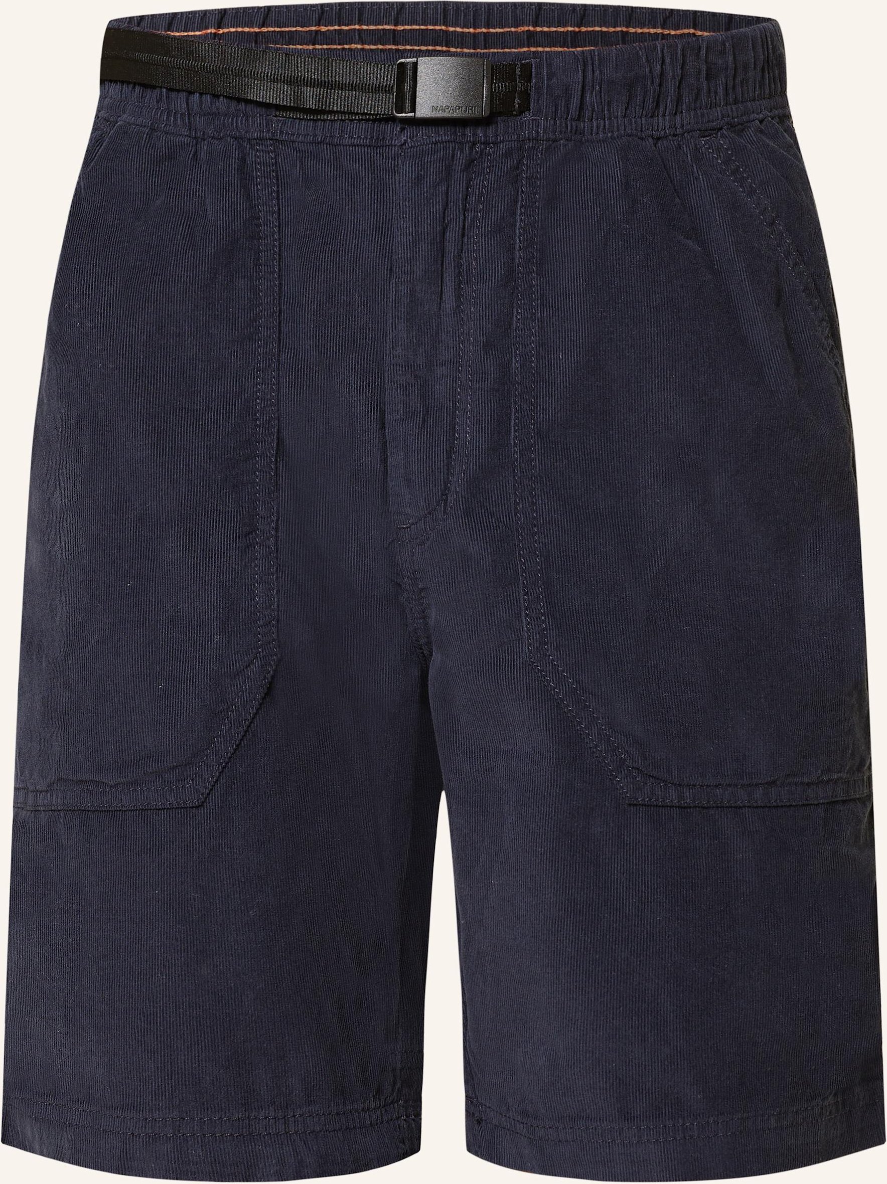 Thumbnail - Napapijri Cordshorts N-Murlo Relaxed Fit blau