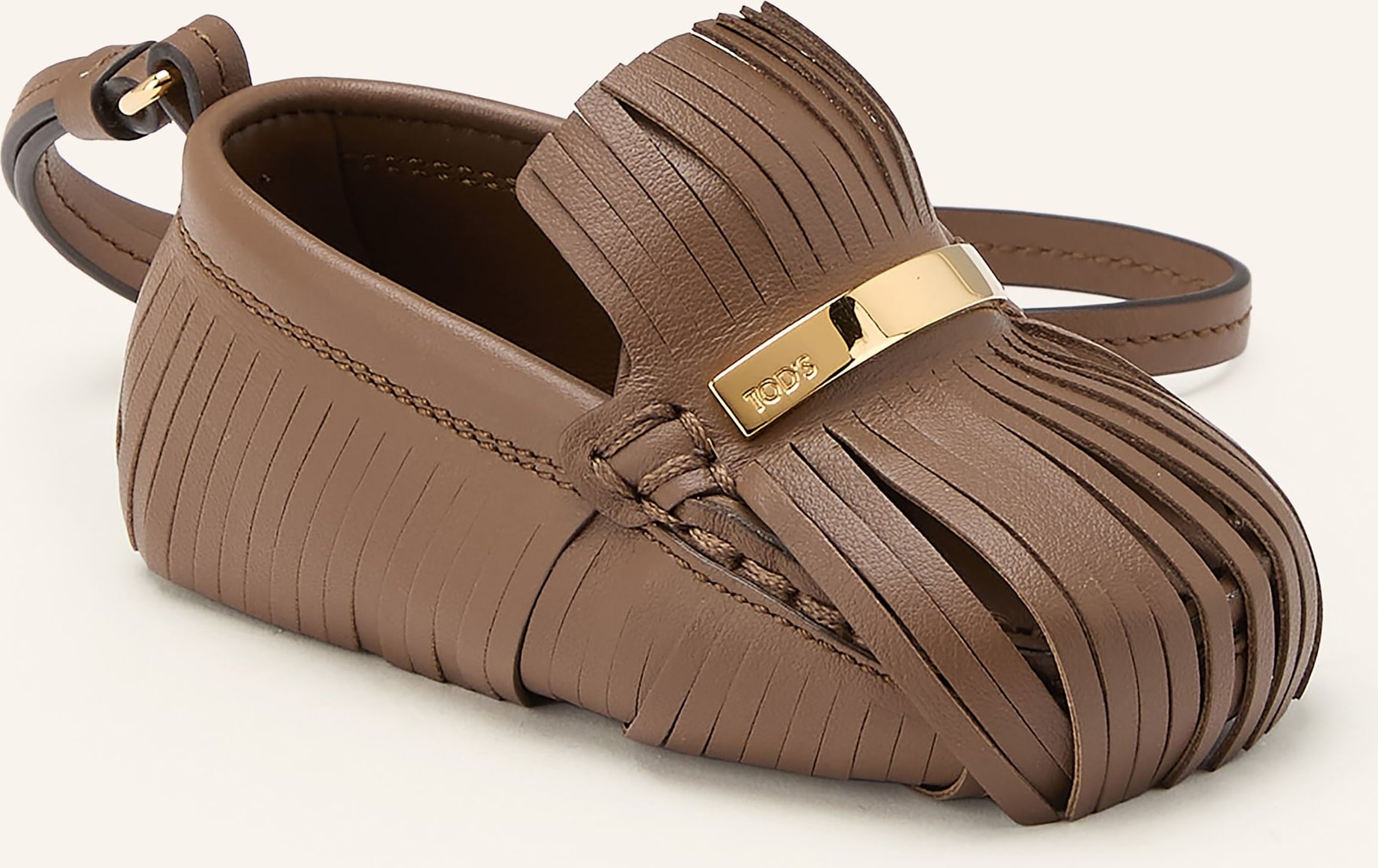 Tod's Taschenanhänger Gommino braun