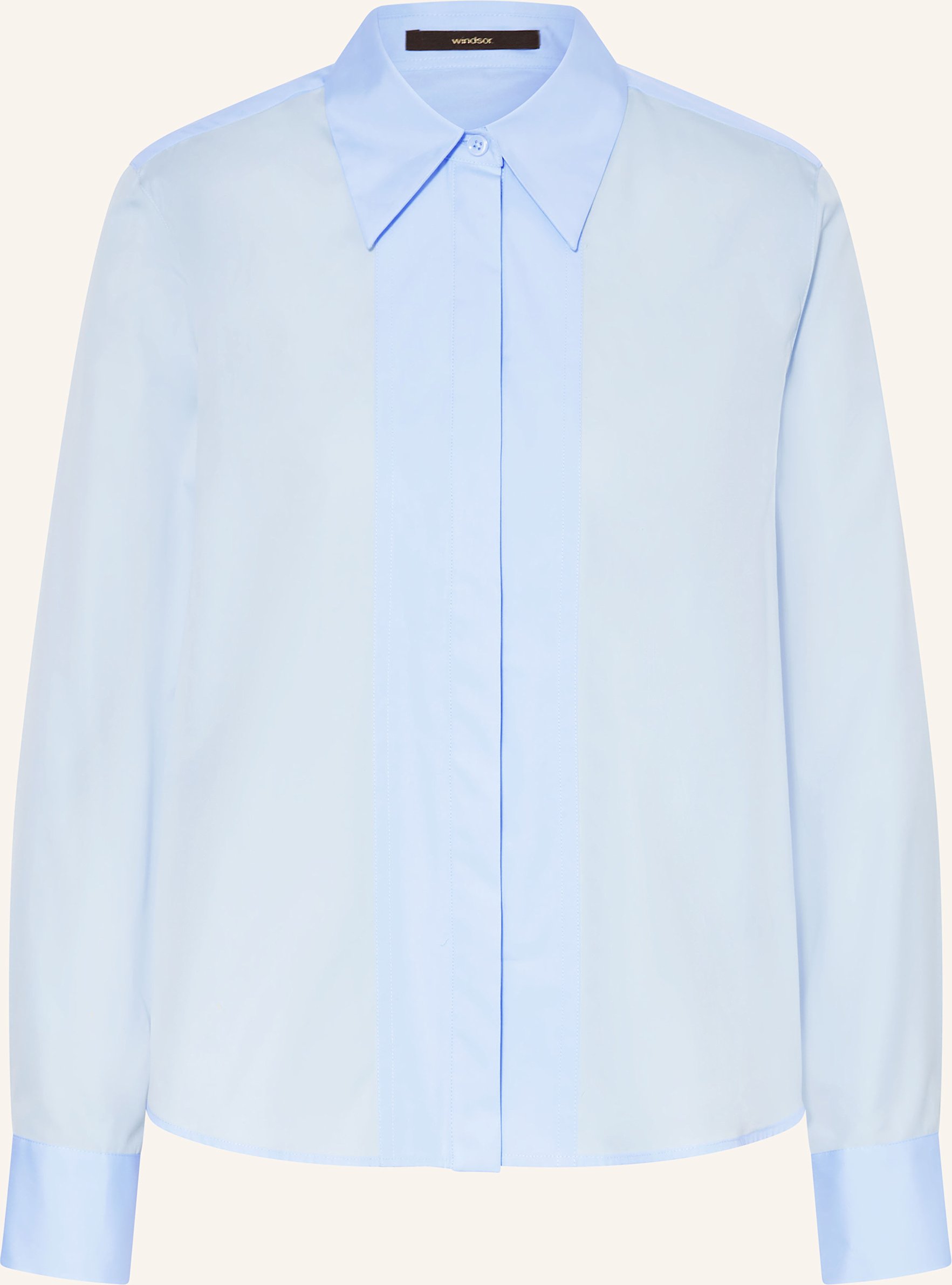 Thumbnail - Windsor. Hemdbluse blau