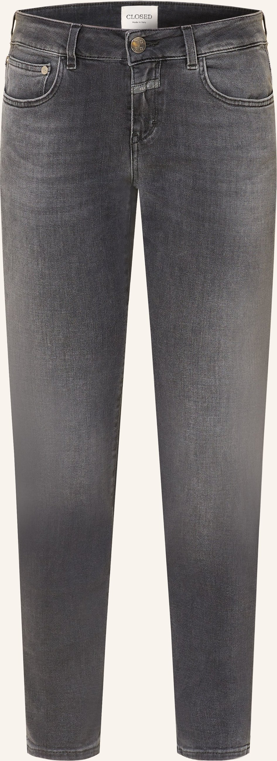 Closed Skinny Jeans Baker grau