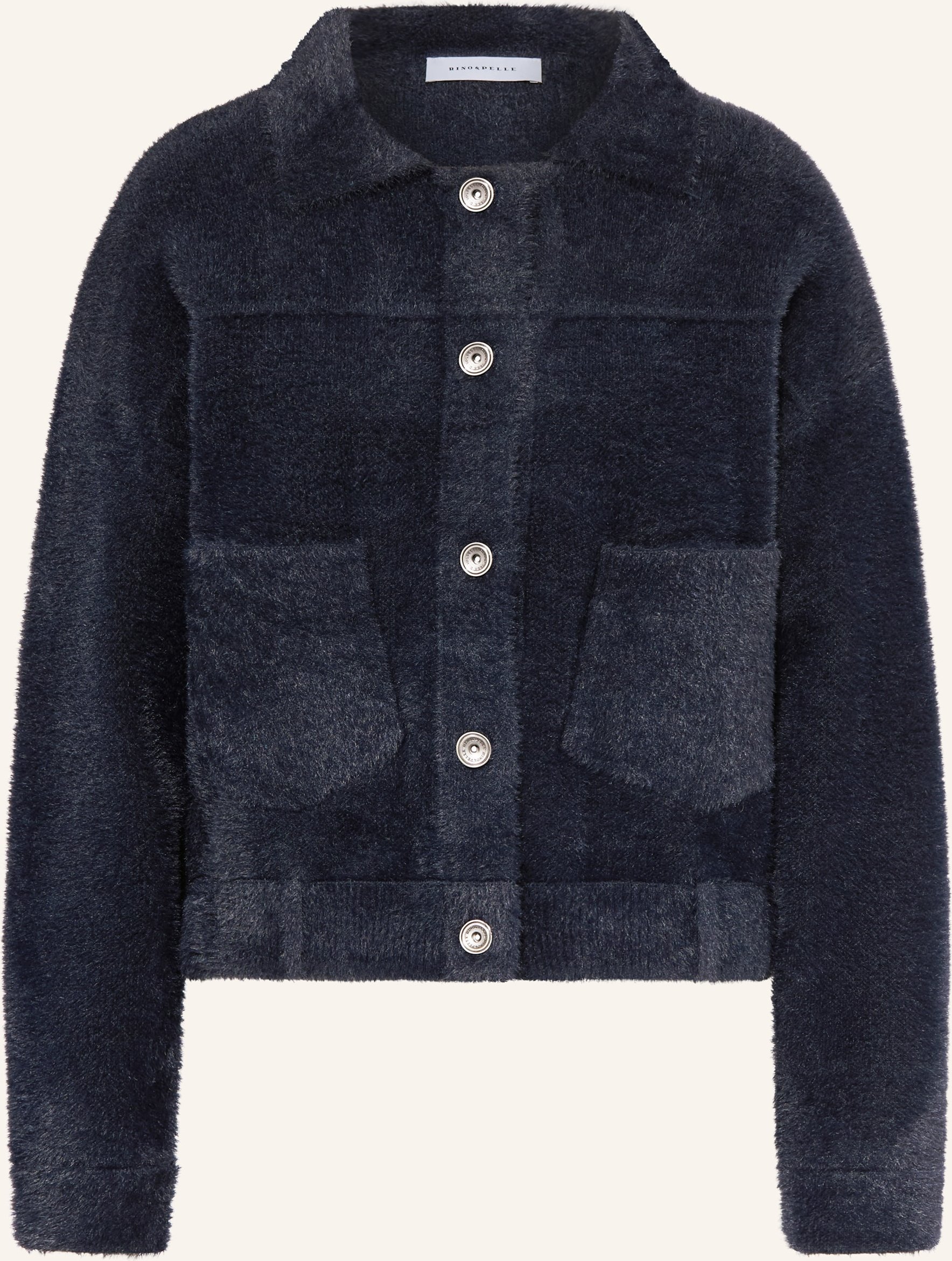 Rino & Pelle Strickjacke Bubbly blau