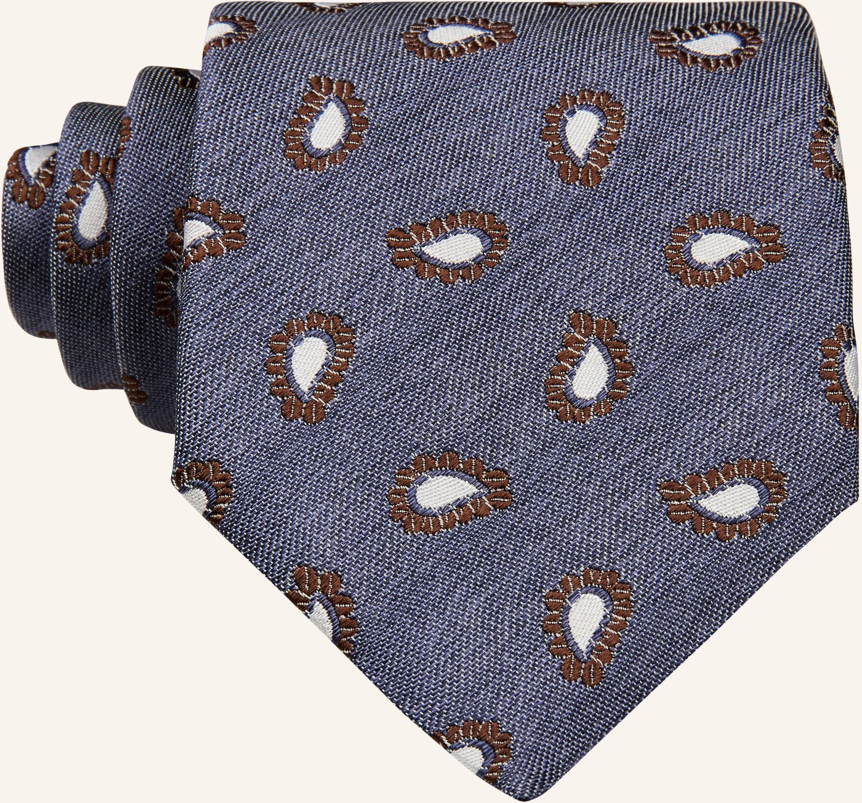 Windsor. Krawatte blau