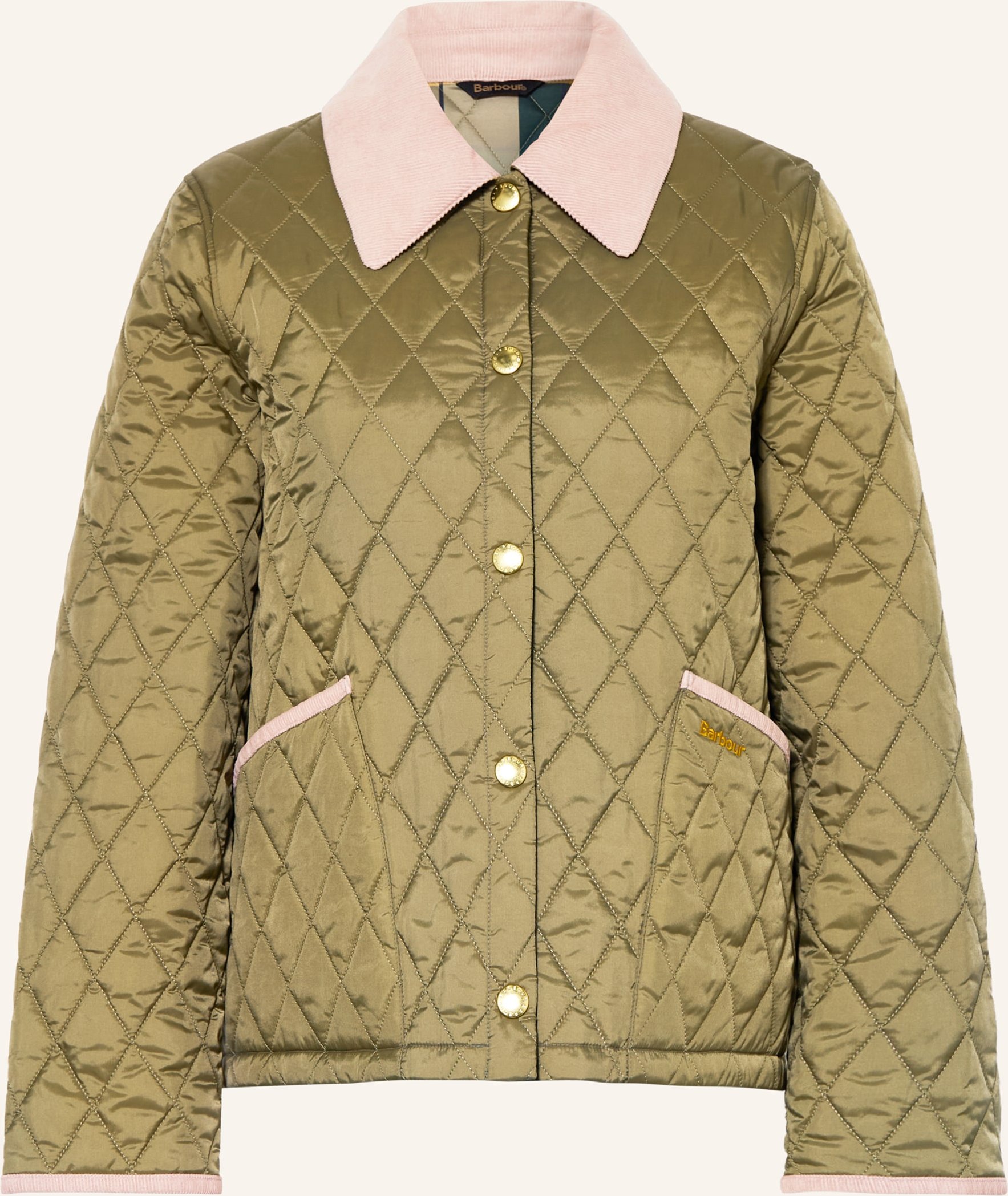 Barbour Steppjacke Liddesdal gruen