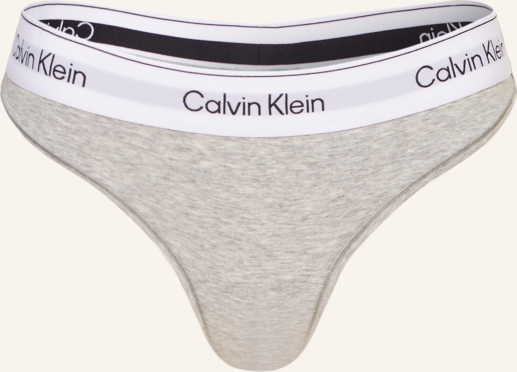 Calvin Klein String Icon Cotton Modal grau