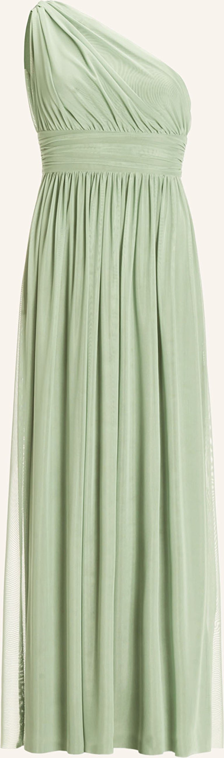 Swing Abendkleid Aus Mesh gruen