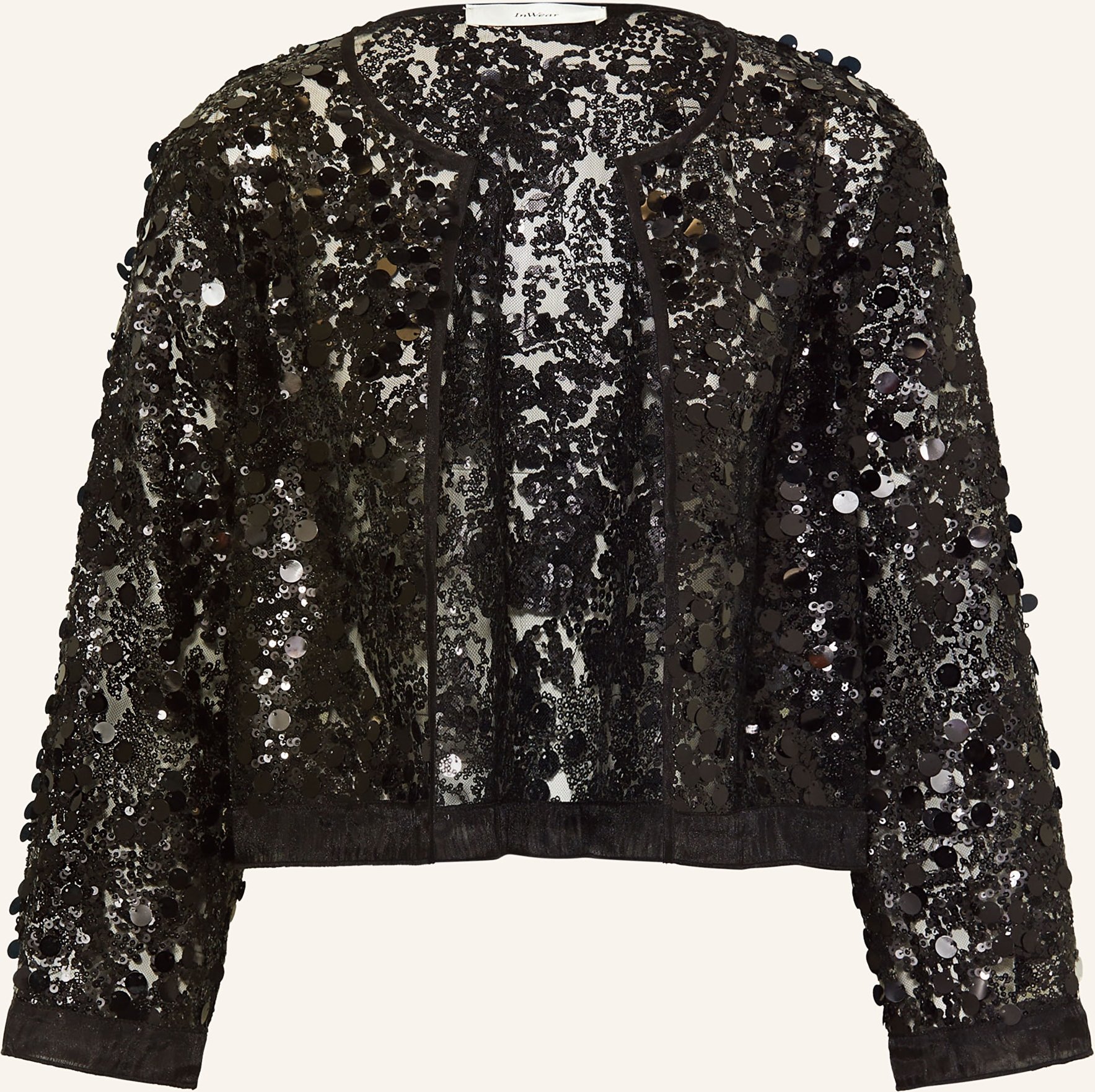 Inwear Bolero Davinaiw Mit Pailletten schwarz