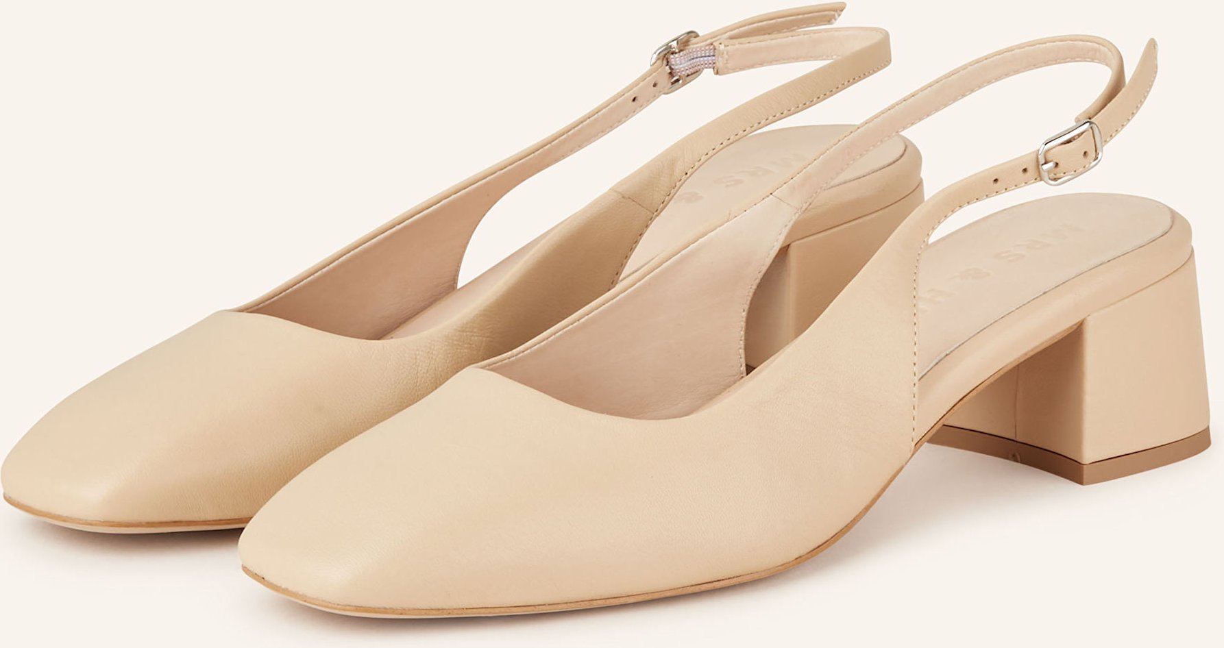 Thumbnail - Mrs & Hugs Slingpumps beige